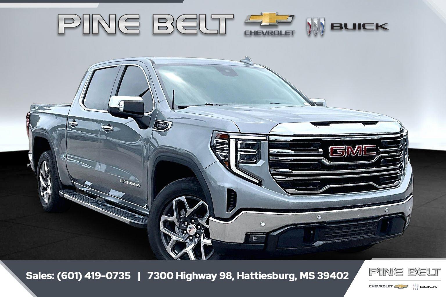 Sterling Metallic 2024 GMC Sierra 1500 Pickup Truck Four-Wheel Drive Automatic