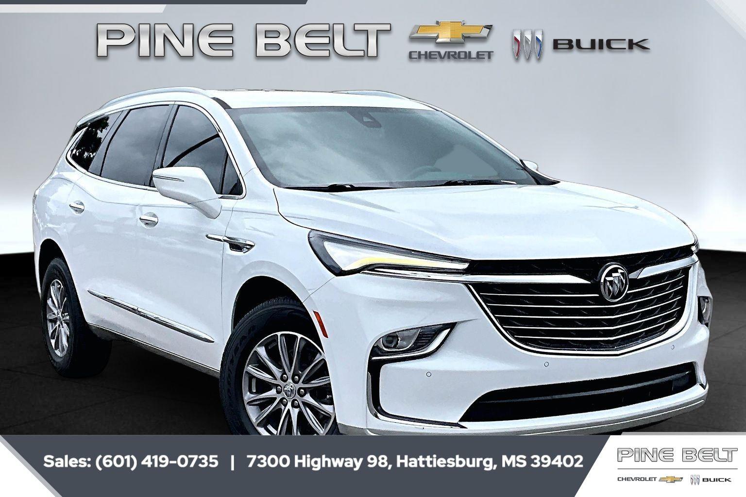 Summit White 2023 Buick Enclave SUV / Crossover Front-Wheel Drive 9-Speed Automatic