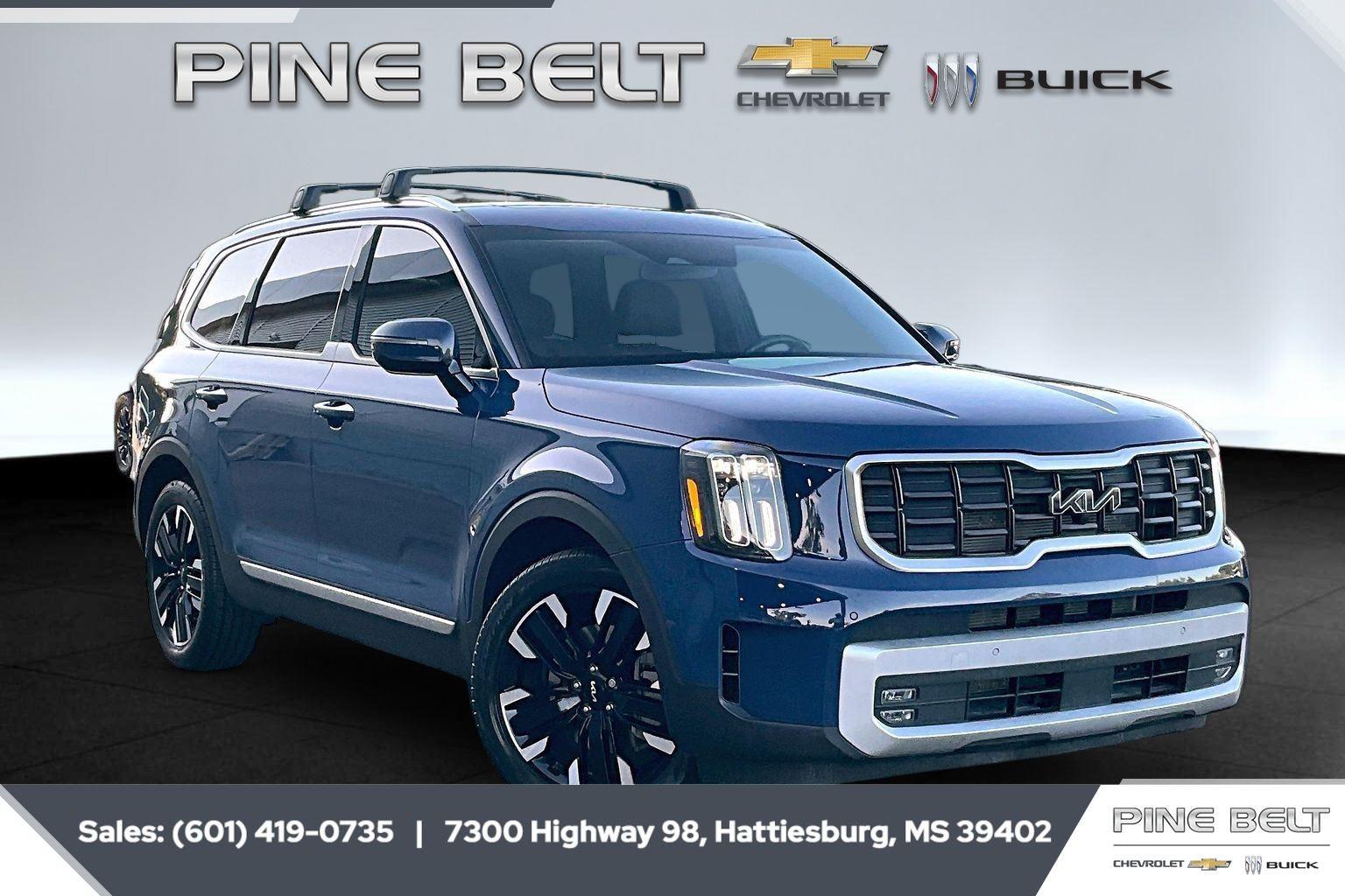 Midnight Lake Blue 2023 Kia Telluride SUV / Crossover Front-Wheel Drive 8-Speed Automatic