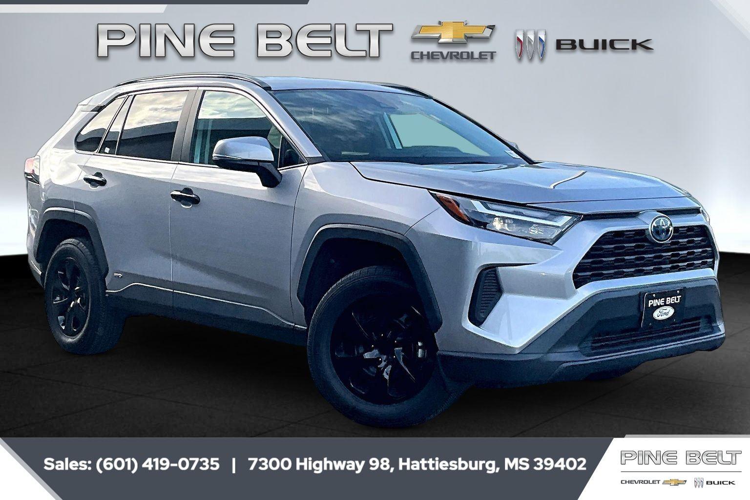 Silver Sky Metallic 2024 Toyota RAV4 Hybrid SUV / Crossover All-Wheel Drive Continuously Variable Transmission