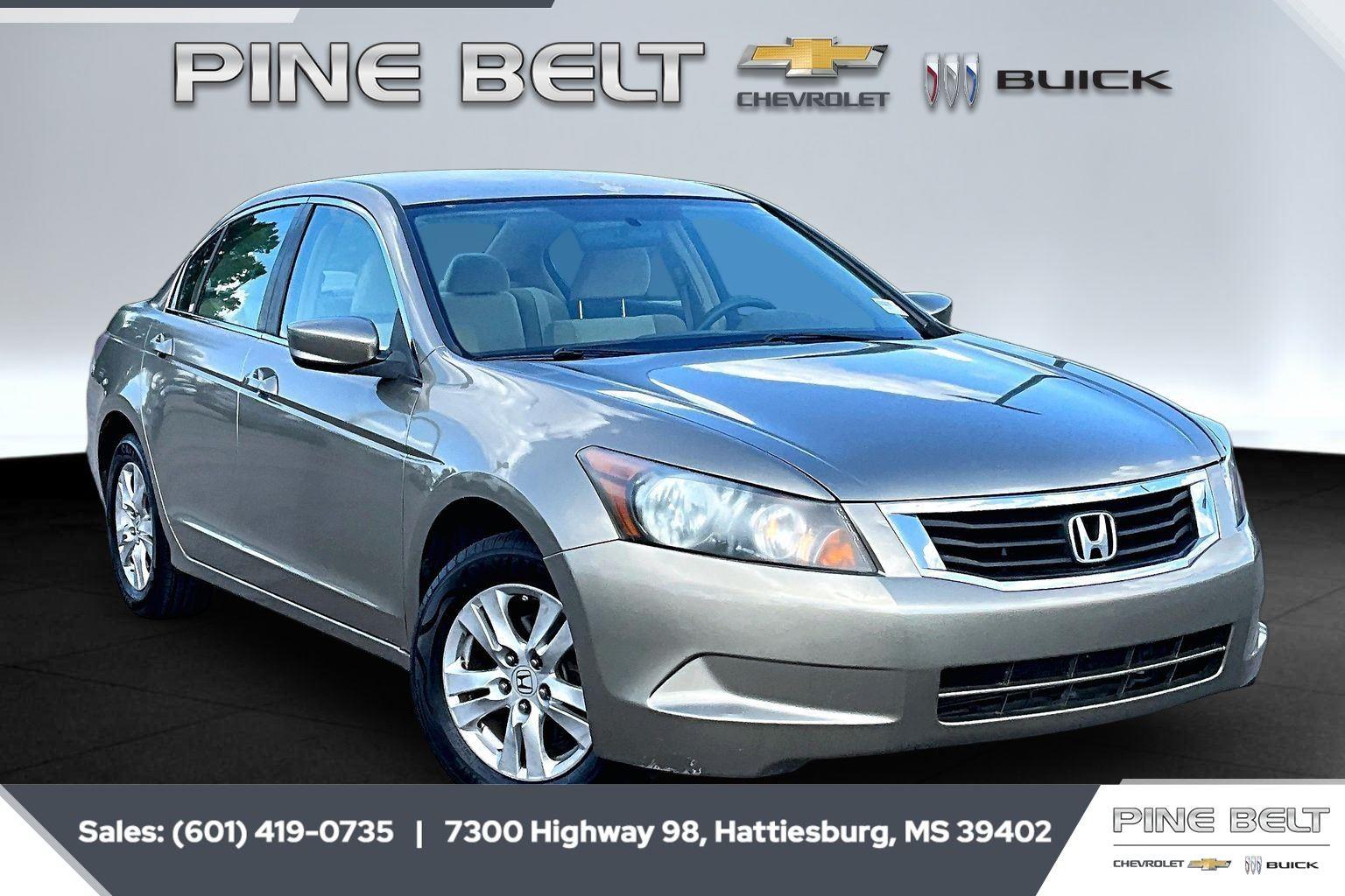 2008 Honda Accord Sedan Front-Wheel Drive Automatic