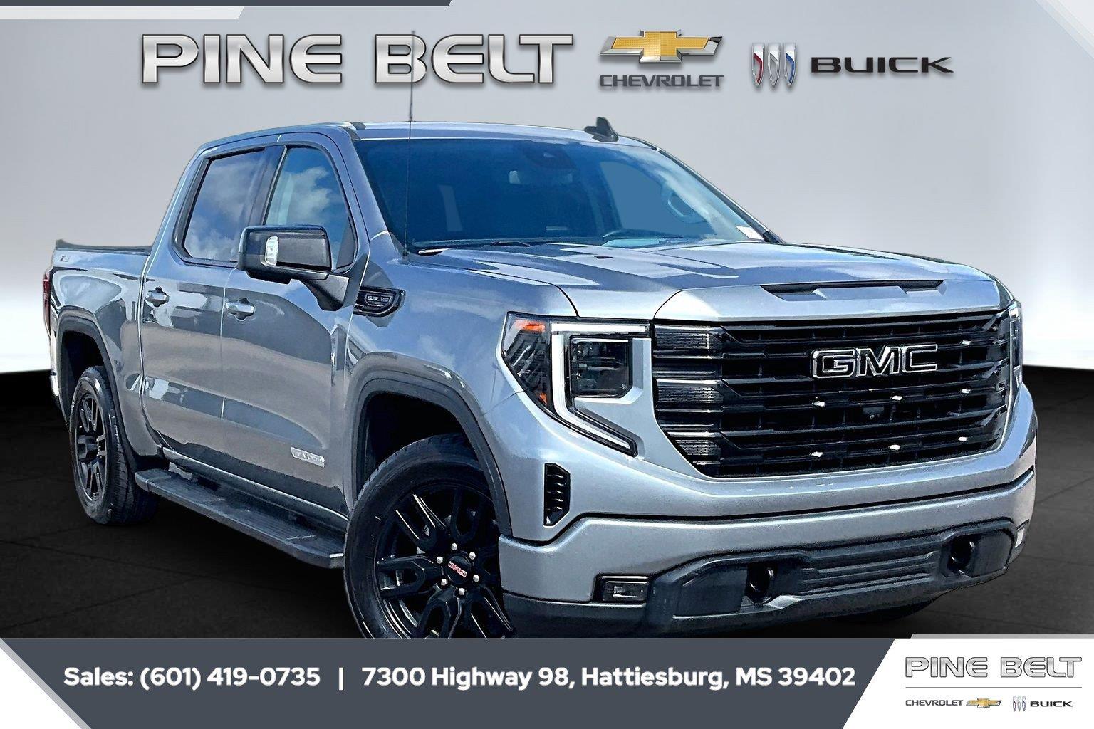 Sterling Metallic 2023 GMC Sierra 1500 Pickup Truck Four-Wheel Drive Automatic