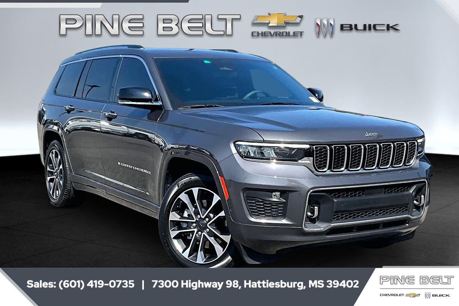 Baltic Gray Metallic Clearcoat 2023 Jeep Grand Cherokee L SUV / Crossover Four-Wheel Drive 8-Speed Automatic