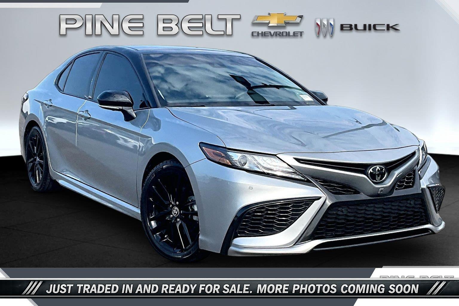 Underground/Midnight Black Metallic 2023 Toyota Camry Sedan Front-Wheel Drive 8-Speed Automatic