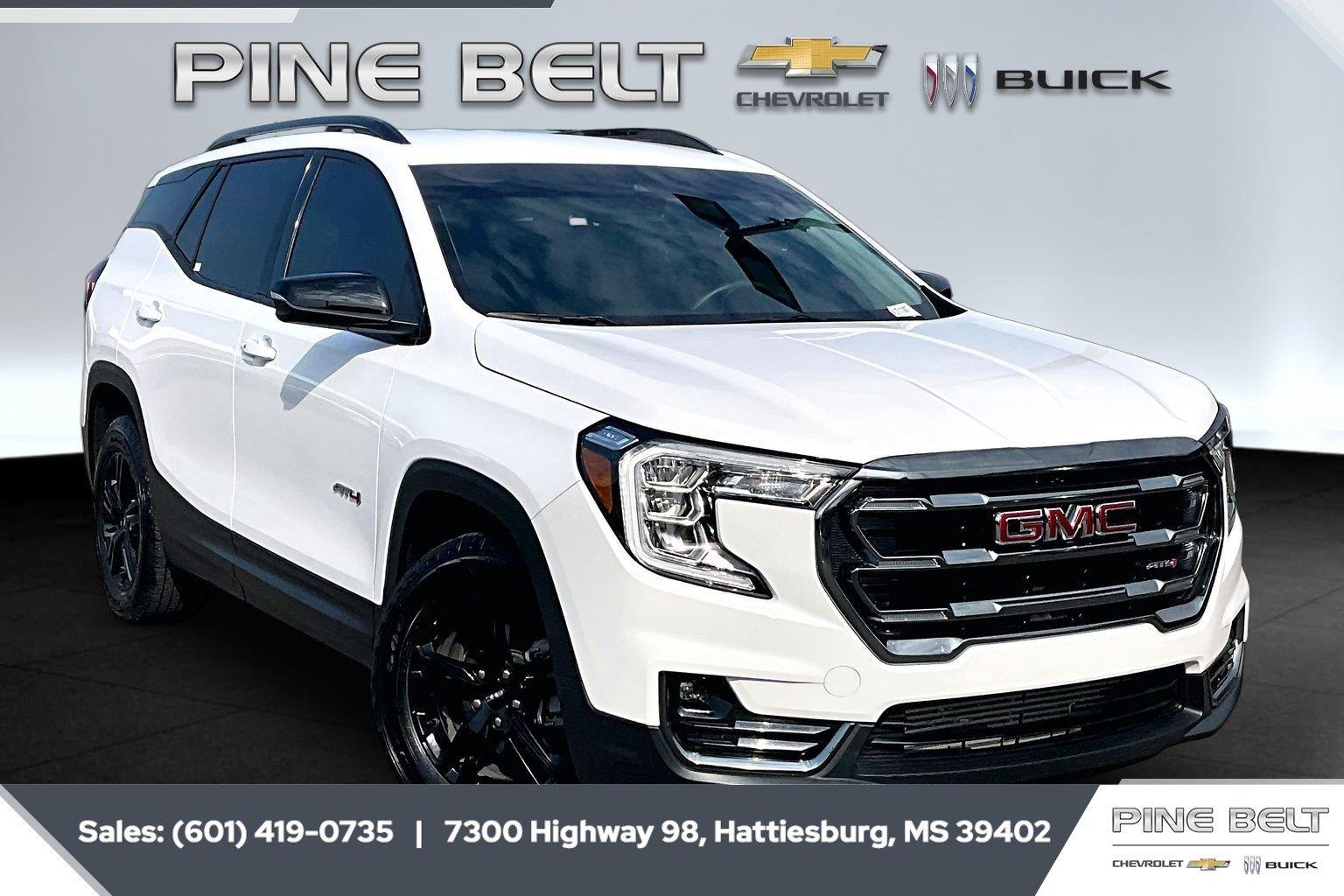 Summit White 2024 GMC Terrain SUV / Crossover All-Wheel Drive 9-Speed Automatic Overdrive