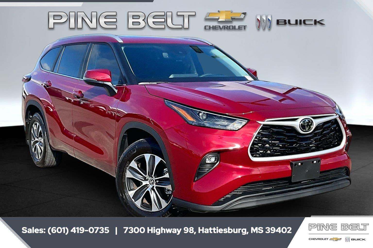 Red (Ruby Flare Pearl) 2026 Toyota Highlander SUV / Crossover All-Wheel Drive 8-Speed Automatic