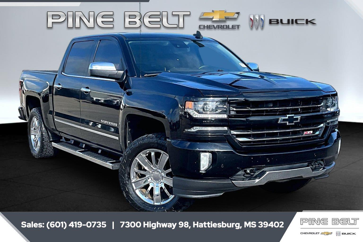  2017 Chevrolet Silverado 1500 LTZ Crew Cab 4WD   