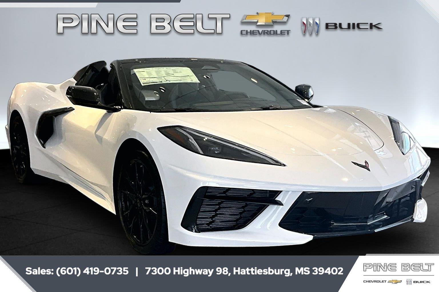 Arctic White 2027 Chevrolet Corvette Convertible Rear-Wheel Drive 8-Speed Dual Clutch