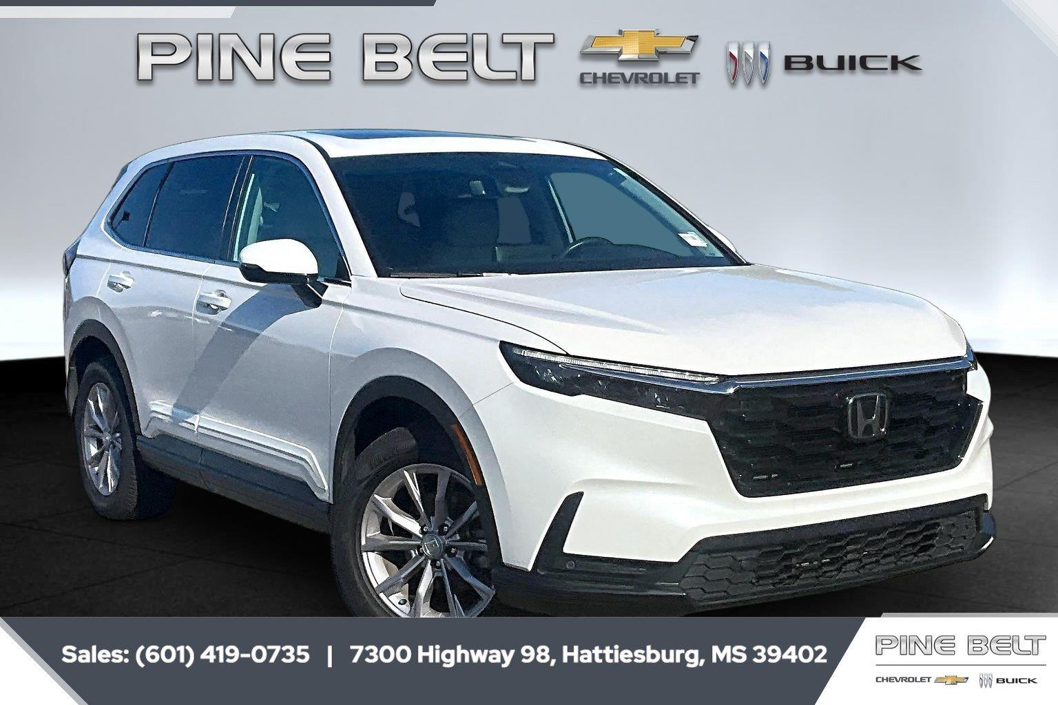 Platinum White Pearl 2024 Honda CR-V SUV / Crossover All-Wheel Drive Continuously Variable Transmission