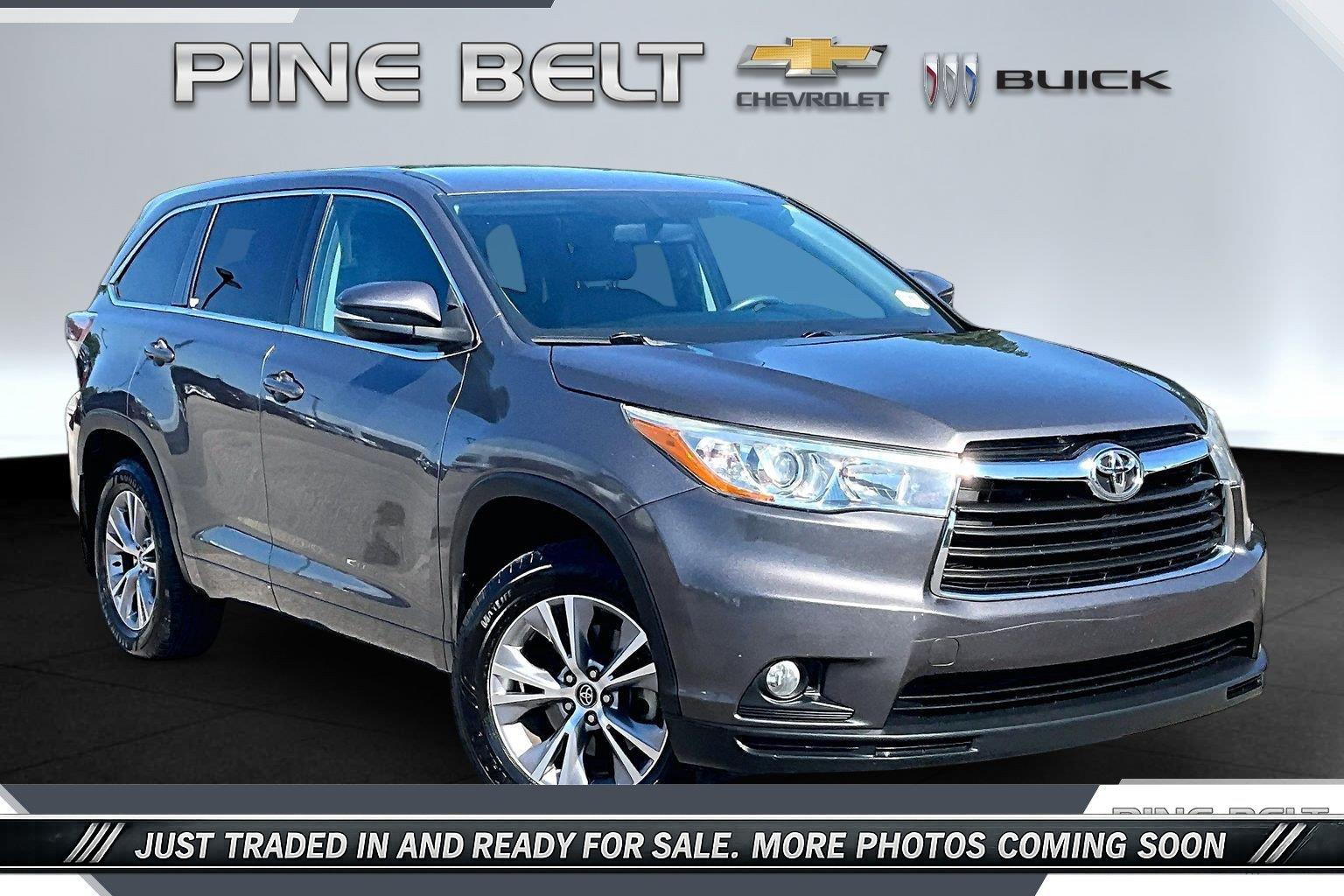 Predawn Gray Mica 2016 Toyota Highlander SUV / Crossover All-Wheel Drive 6-Speed Automatic