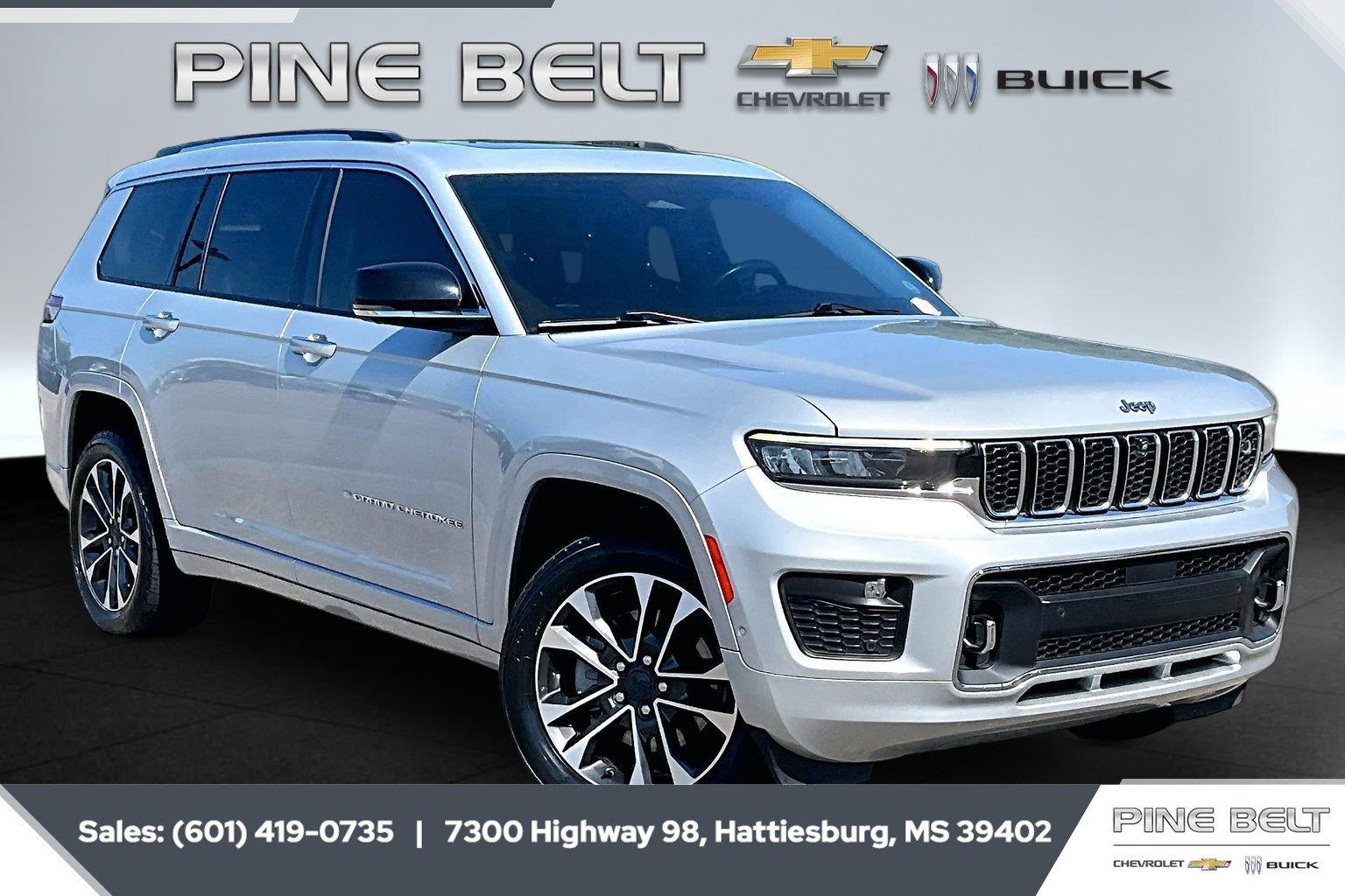 Silver Zynith 2021 Jeep Grand Cherokee L SUV / Crossover Four-Wheel Drive 8-Speed Automatic