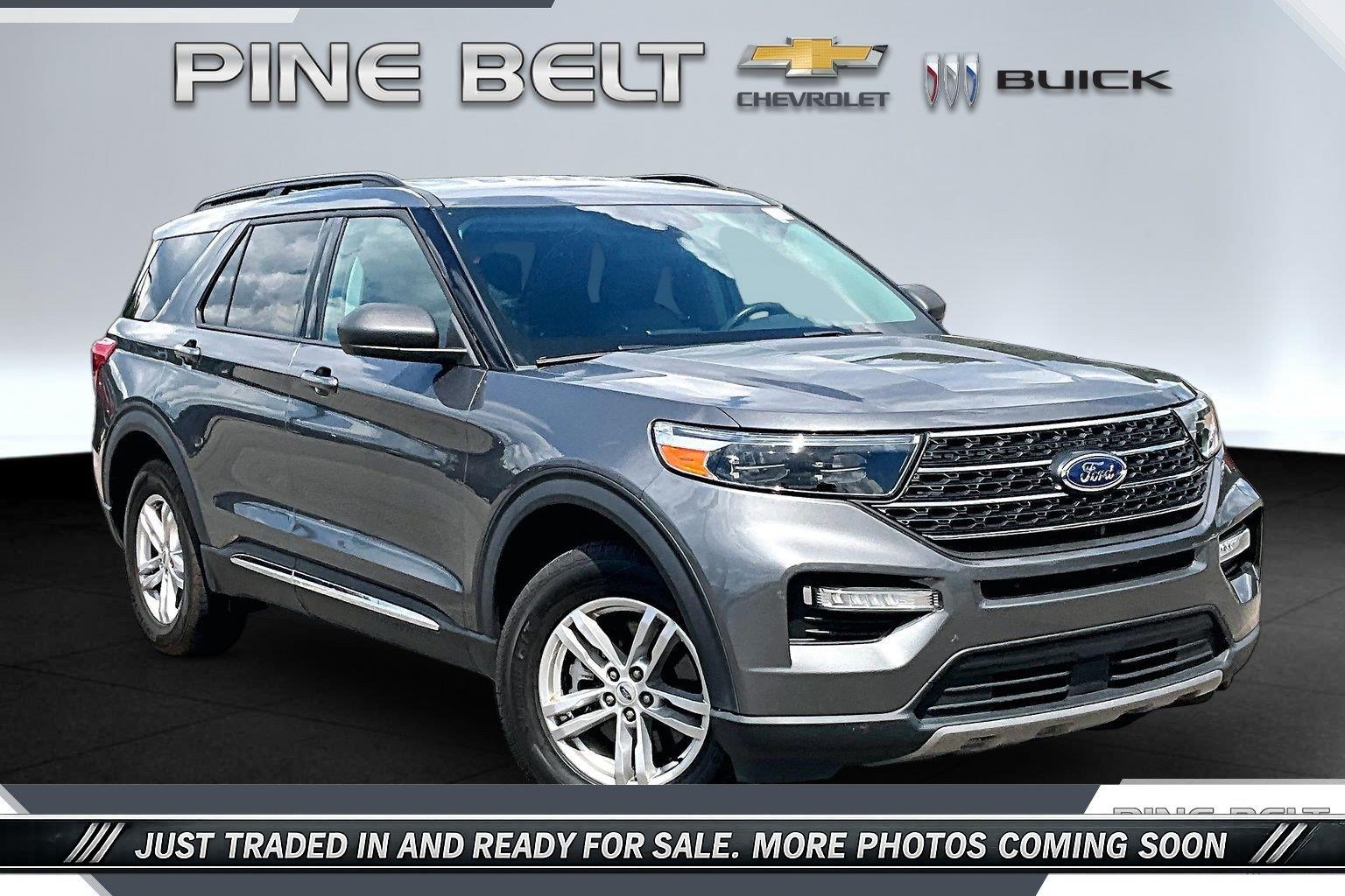 Carbonized Gray 2023 Ford Explorer SUV / Crossover All-Wheel Drive Automatic