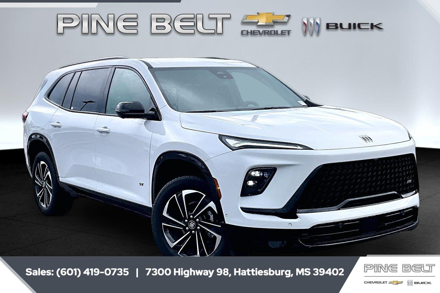 Summit White 2026 Buick Enclave SUV / Crossover Front-Wheel Drive 8-Speed Automatic