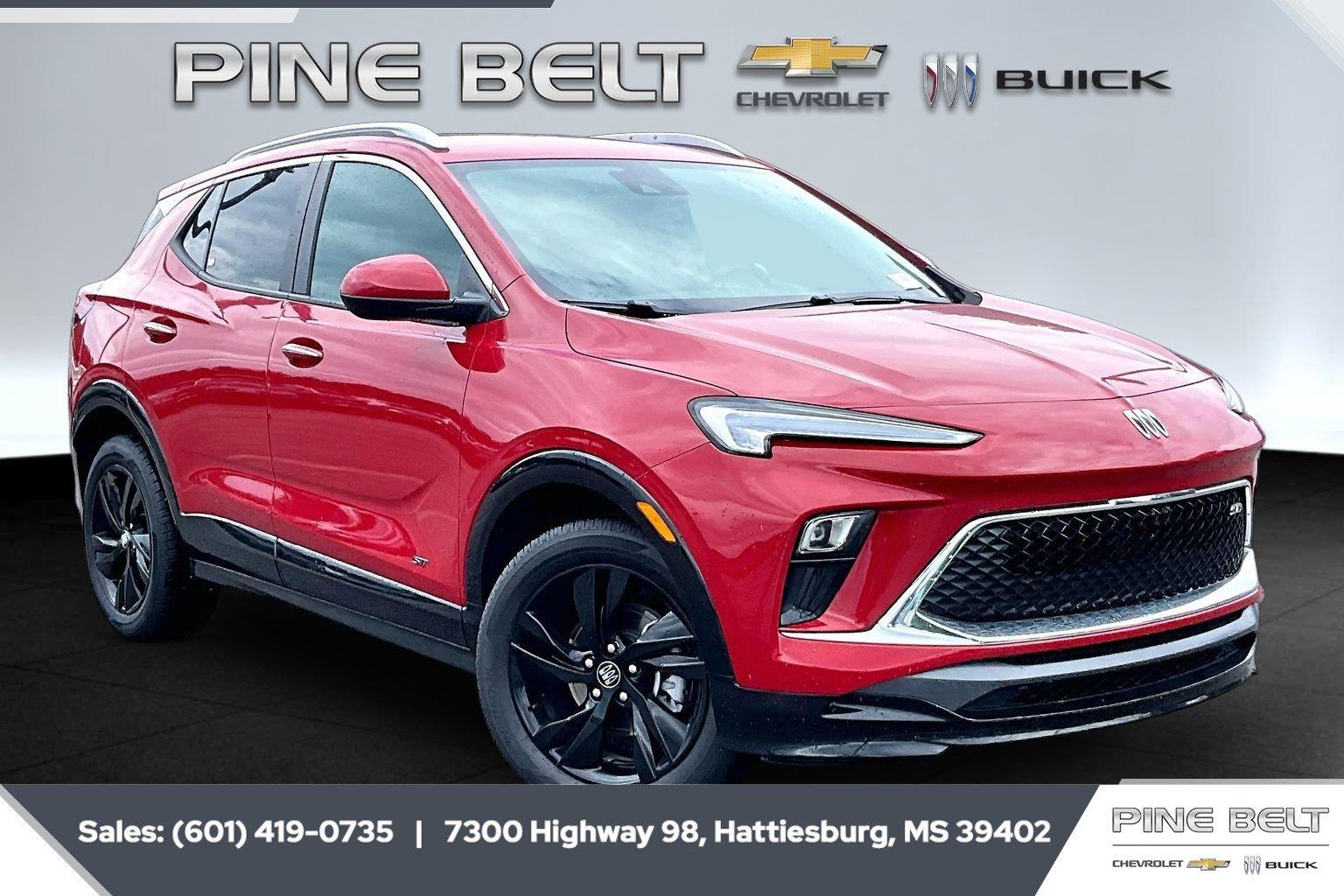 Brilliant Red 2026 Buick Encore GX SUV / Crossover Front-Wheel Drive Continuously Variable Transmission