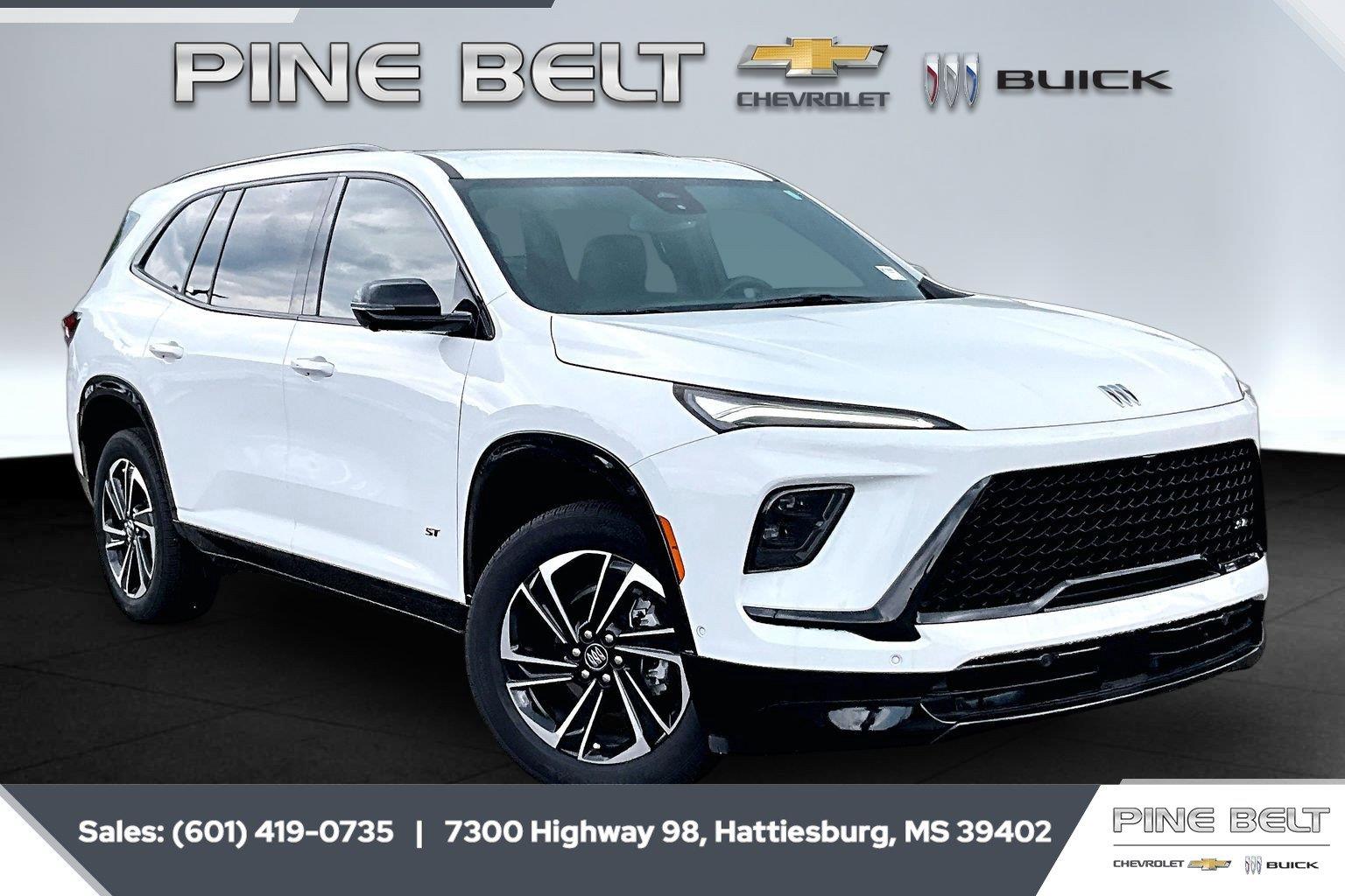 Summit White 2025 Buick Enclave SUV / Crossover Four-Wheel Drive 8-Speed Automatic