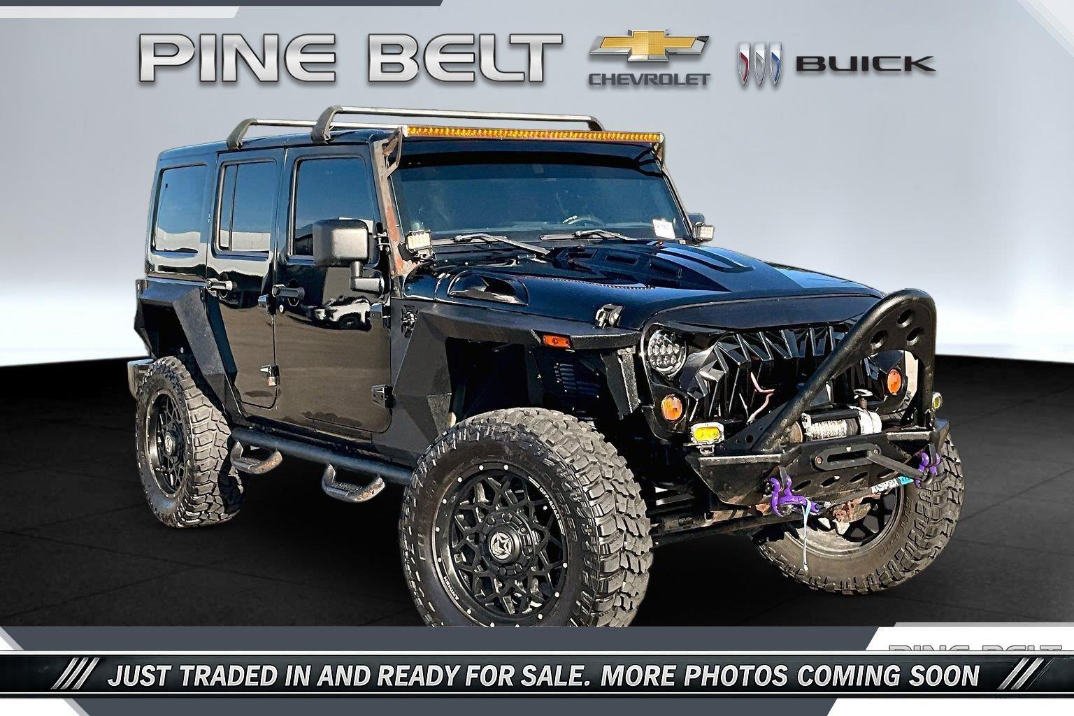 Black 2013 Jeep Wrangler SUV / Crossover Four-Wheel Drive 5-Speed Automatic