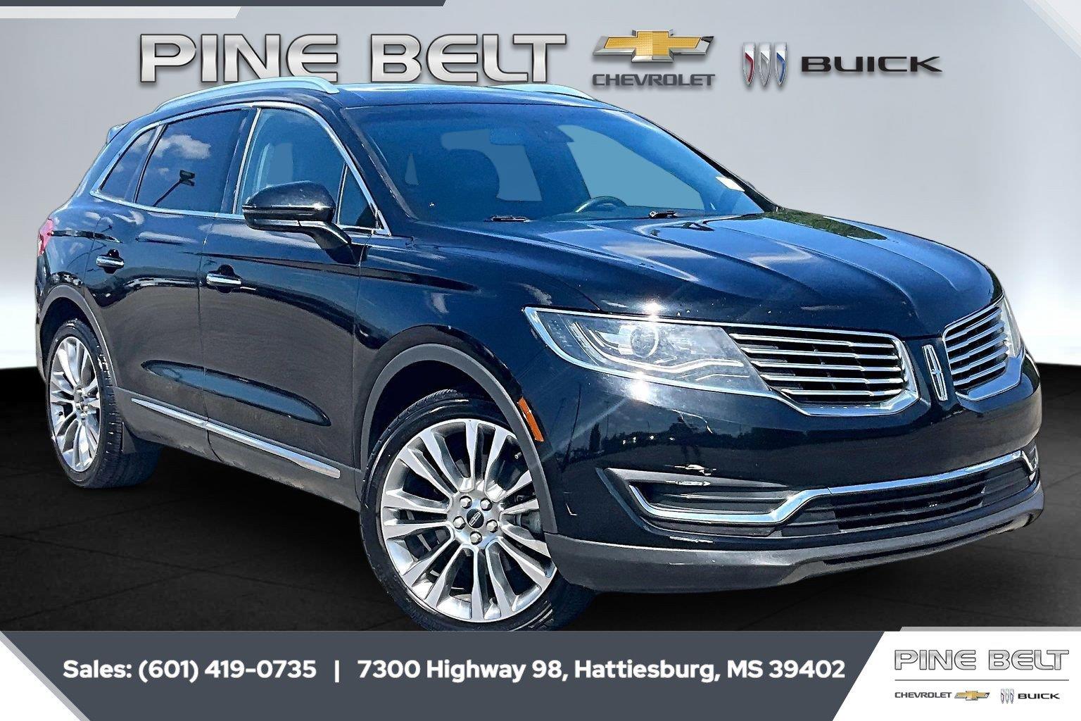 Black Velvet 2018 Lincoln MKX SUV / Crossover Front-Wheel Drive 6-Speed Automatic