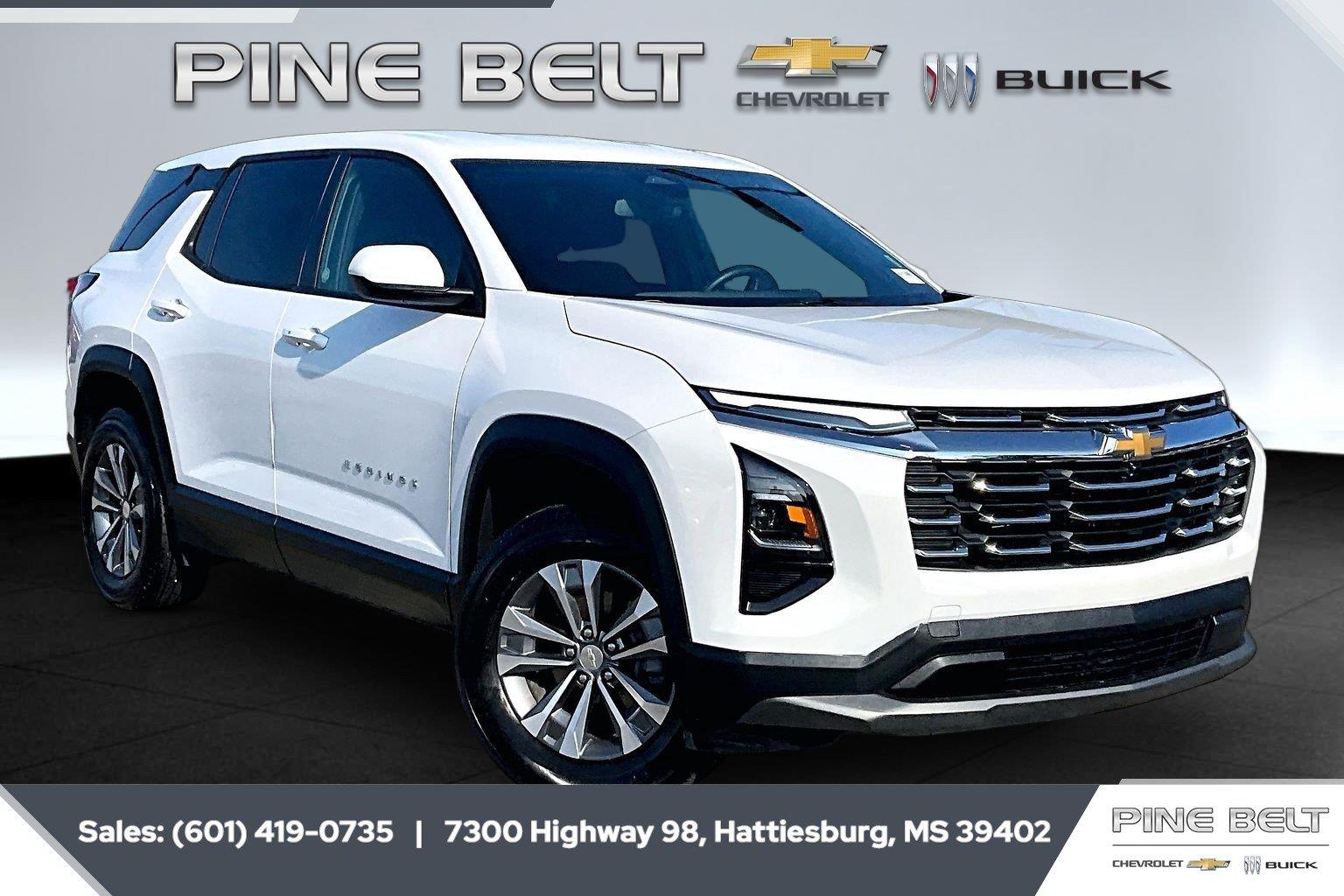 Summit White 2026 Chevrolet Equinox SUV / Crossover Front-Wheel Drive Continuously Variable Transmission