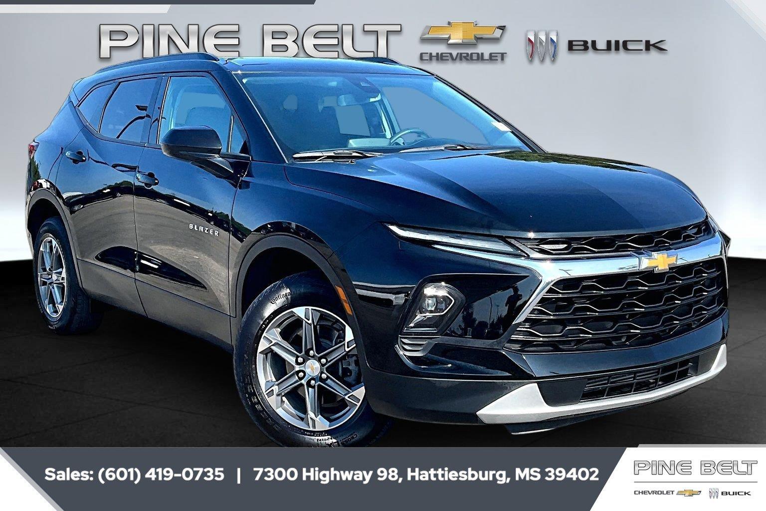 Black 2024 Chevrolet Blazer SUV / Crossover Front-Wheel Drive 9-Speed Automatic
