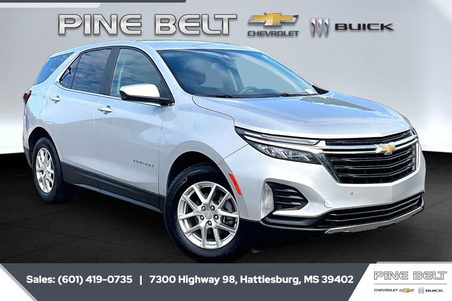 Silver Ice Metallic 2022 Chevrolet Equinox SUV / Crossover Front-Wheel Drive 6-Speed Automatic Overdrive