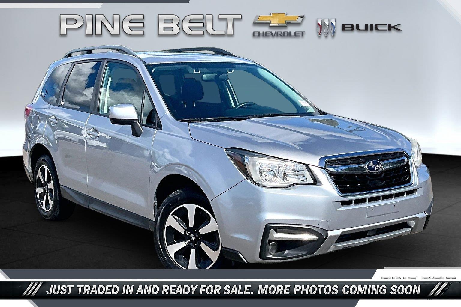 Ice Silver Metallic 2018 Subaru Forester SUV / Crossover All-Wheel Drive Continuously Variable Transmission