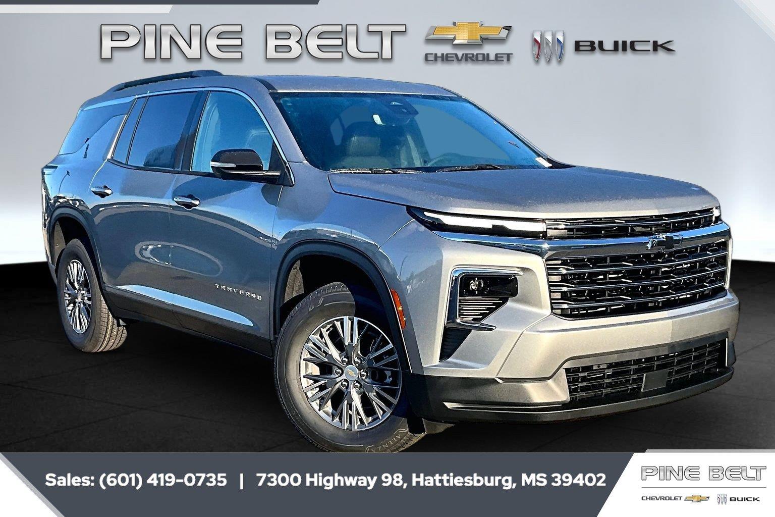 Sterling Gray Metallic 2027 Chevrolet Traverse SUV / Crossover Front-Wheel Drive 8-Speed Automatic