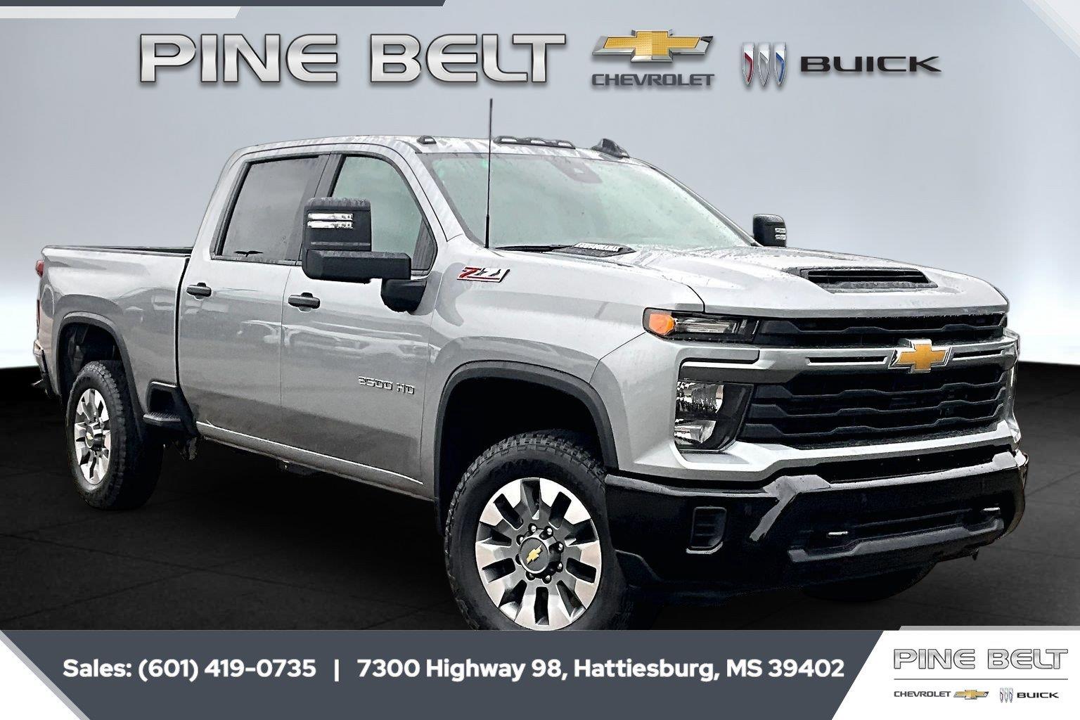 Sterling Gray Metallic 2026 Chevrolet Silverado 2500HD Pickup Truck Four-Wheel Drive Automatic