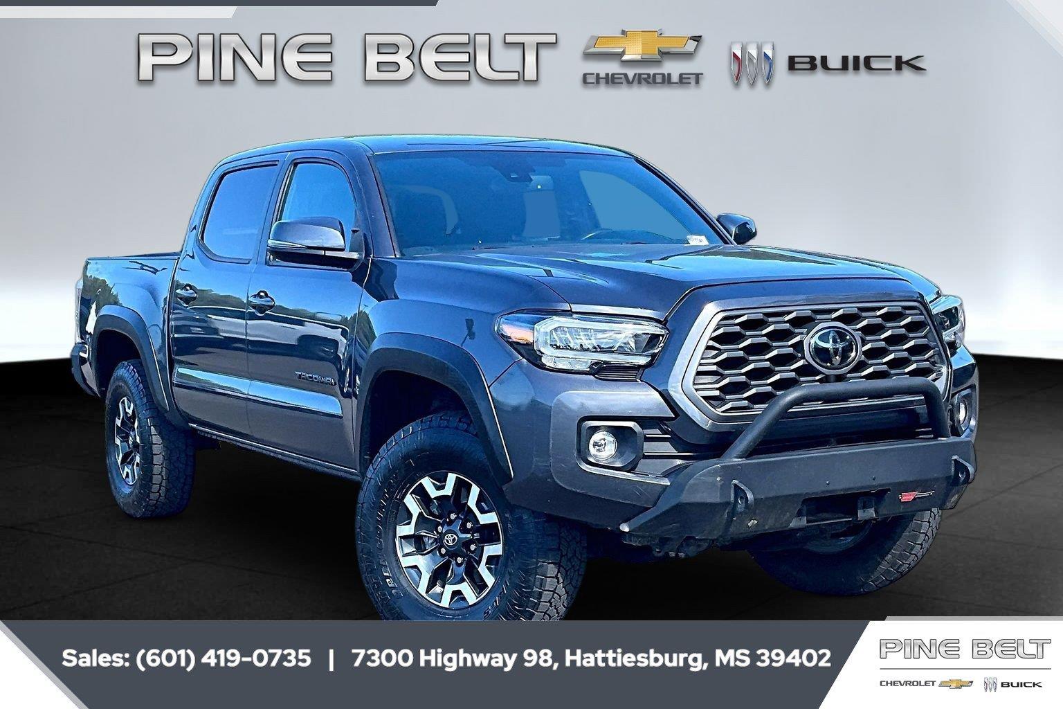 Magnetic Gray Metallic 2023 Toyota Tacoma Pickup Truck Four-Wheel Drive Automatic