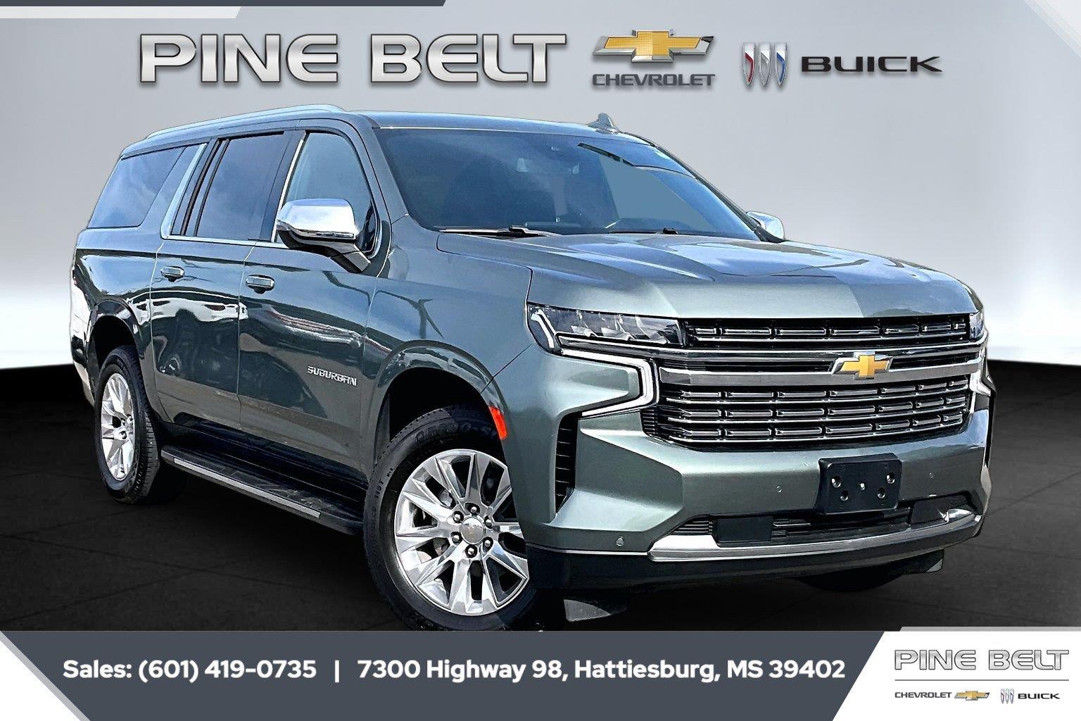 Silver 2023 Chevrolet Suburban SUV / Crossover Four-Wheel Drive Automatic