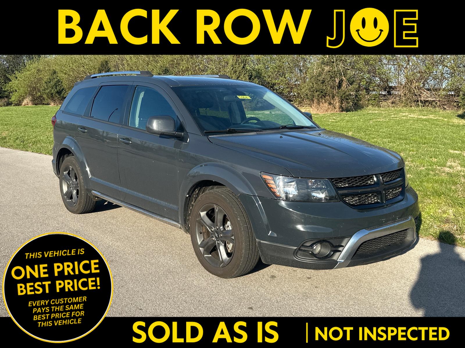 Bruiser Gray Clearcoat 2018 Dodge Journey Crossroad AWD SUV / Crossover All-Wheel Drive 6-Speed Automatic
