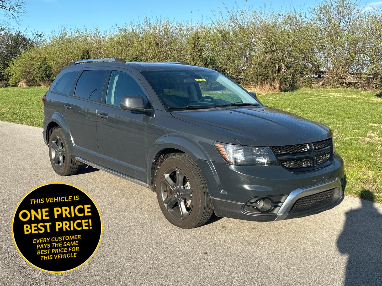 Bruiser Gray Clearcoat 2018 Dodge Journey Crossroad AWD SUV / Crossover All-Wheel Drive 6-Speed Automatic