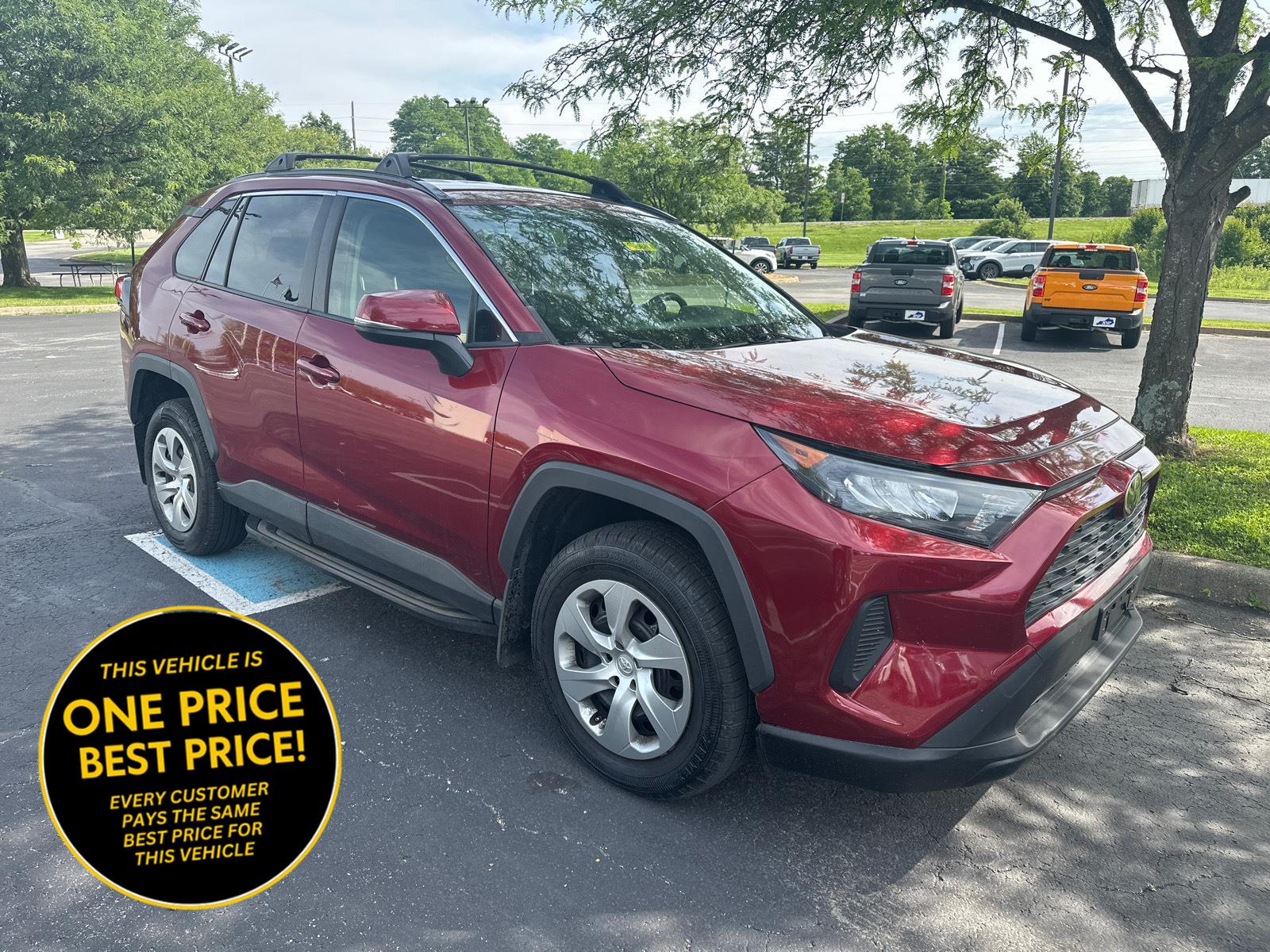 Red (Ruby Flare Pearl) 2020 Toyota RAV4 SUV / Crossover All-Wheel Drive 8-Speed Automatic
