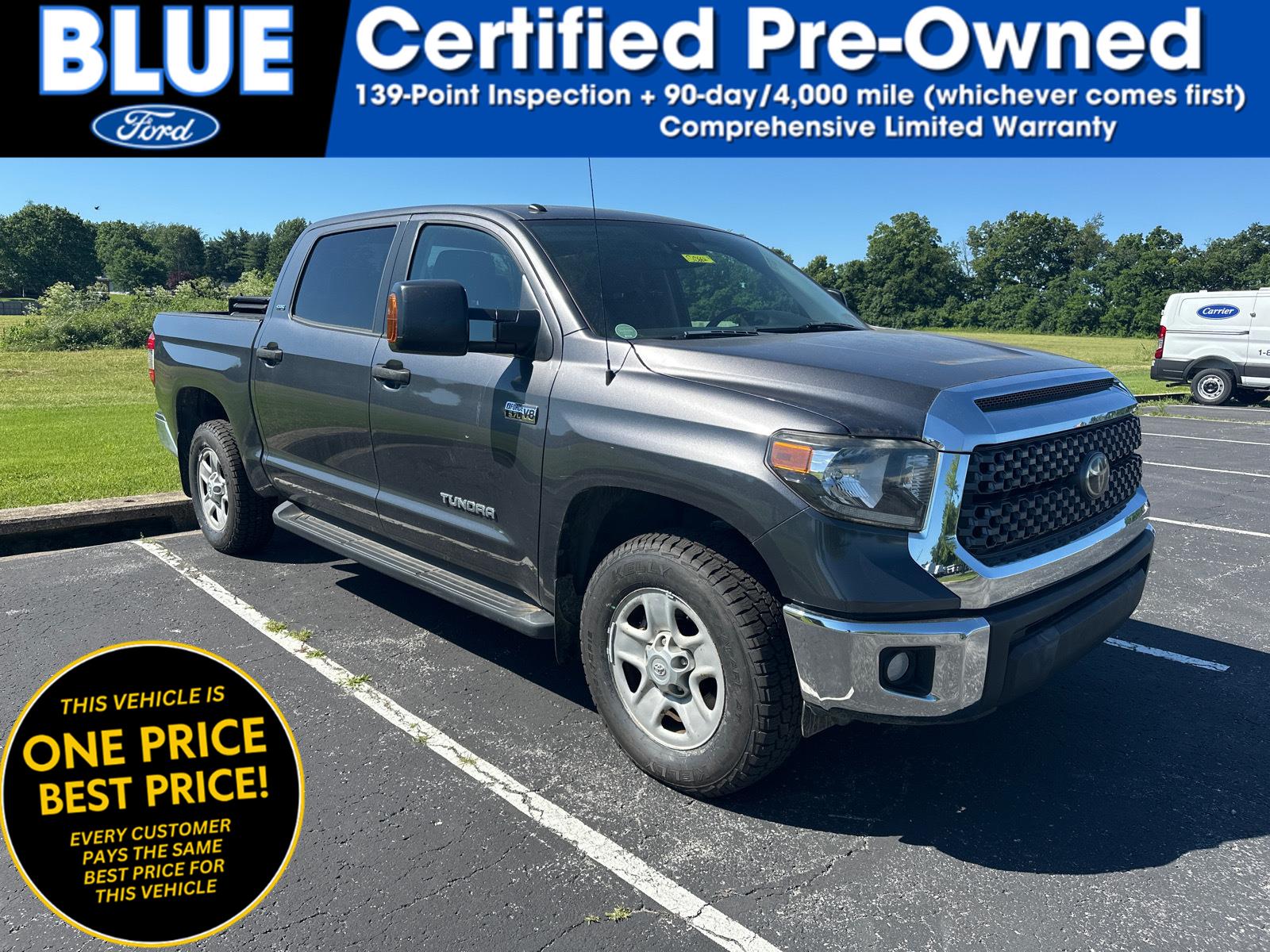Magnetic Gray Metallic 2019 Toyota Tundra Pickup Truck Four-Wheel Drive Automatic