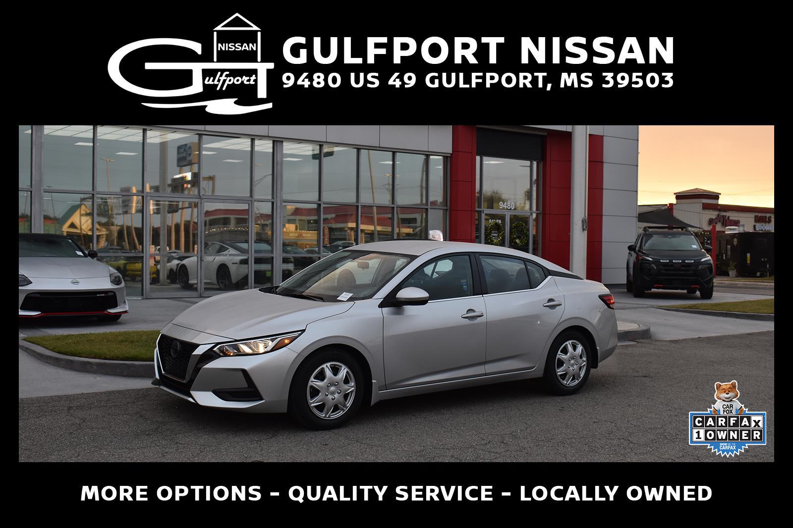 Brilliant Silver Metallic 2021 Nissan Sentra S FWD Sedan Front-Wheel Drive Continuously Variable Transmission