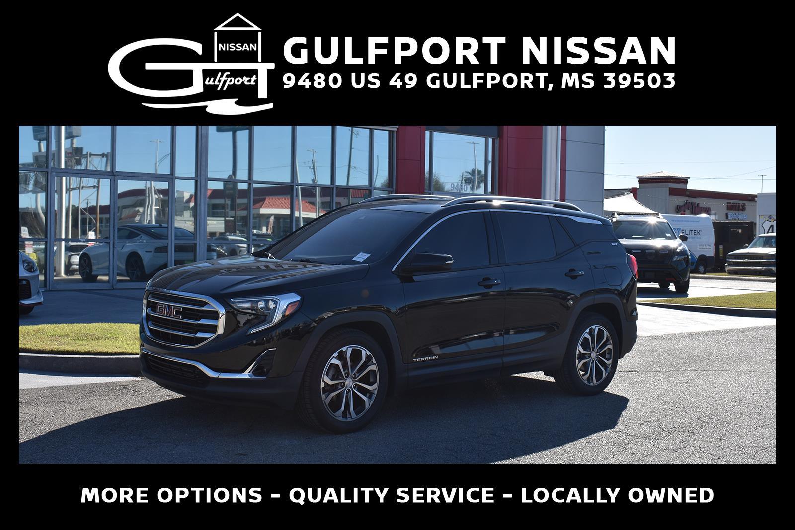 Black (Ebony Twilight Metallic) 2020 GMC Terrain SLT FWD SUV / Crossover Front-Wheel Drive 9-Speed Automatic Overdrive