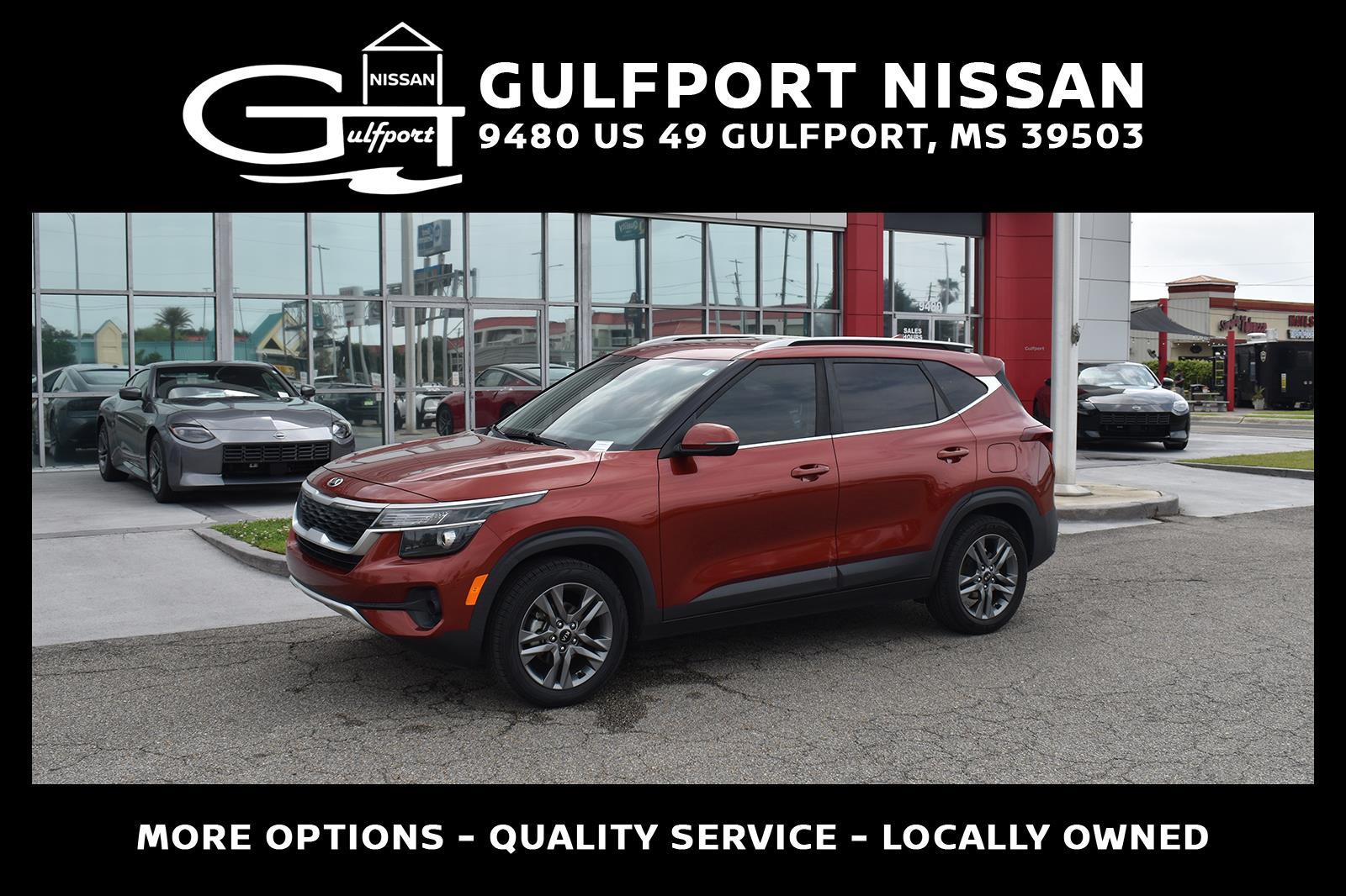 Mars Orange 2021 Kia Seltos S FWD SUV / Crossover Front-Wheel Drive Continuously Variable Transmission