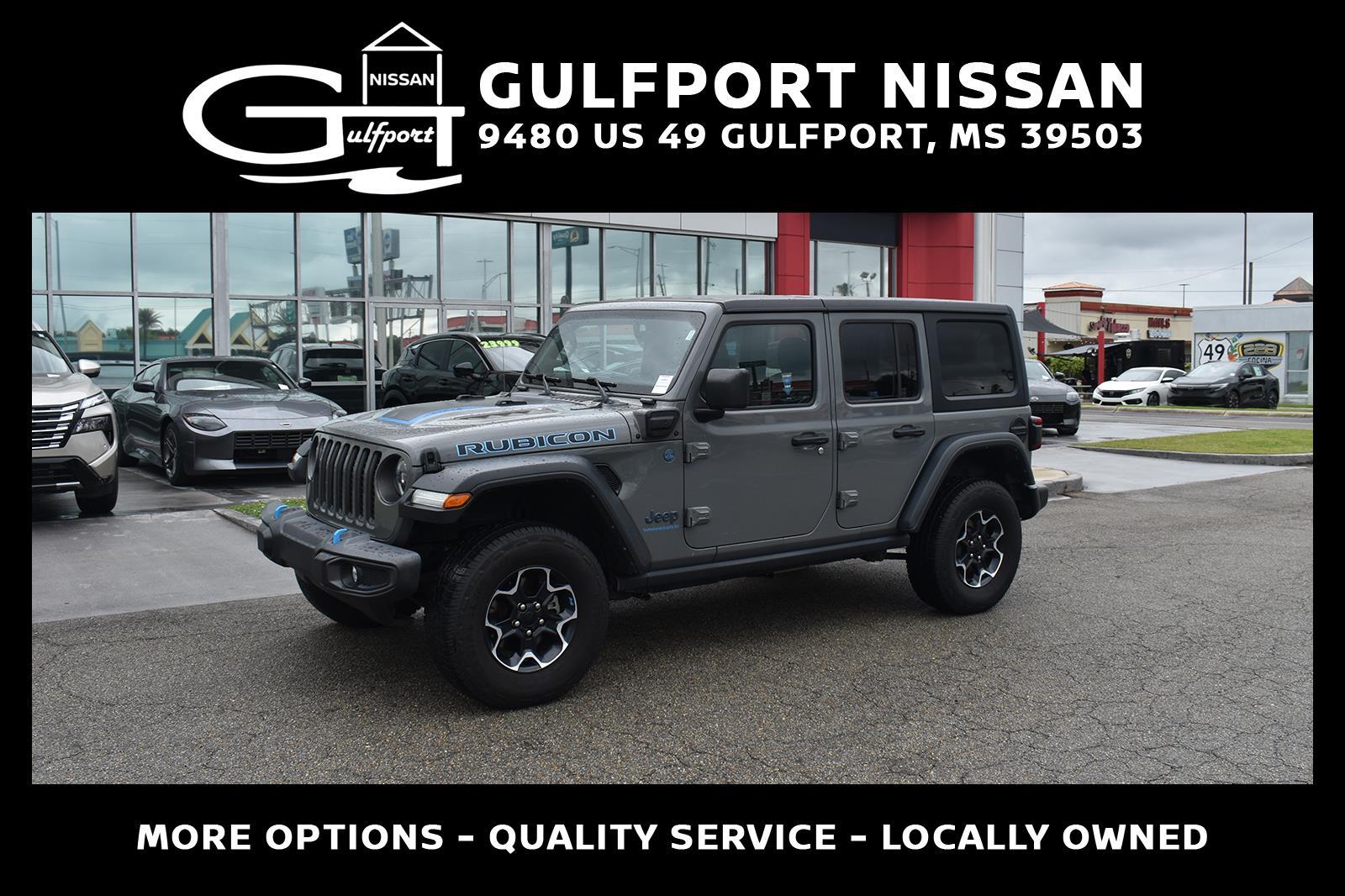 Sting-Gray Clearcoat 2023 Jeep Wrangler 4xe Rubicon 4WD SUV / Crossover Four-Wheel Drive 8-Speed Automatic