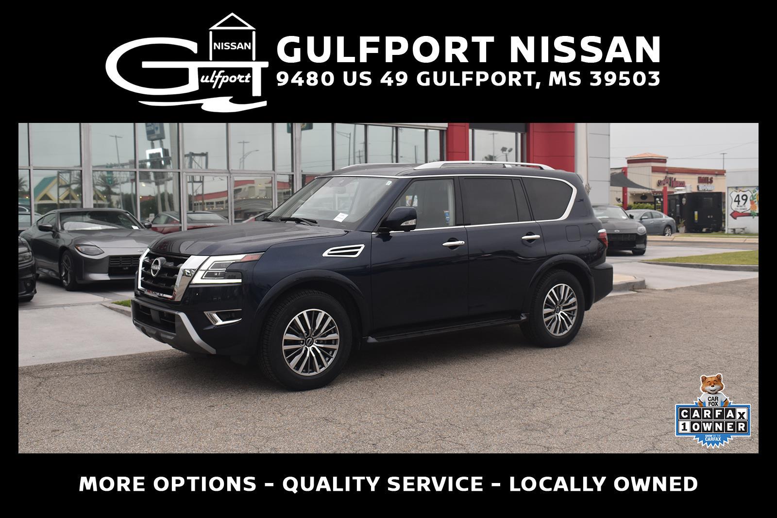 Hermosa Blue Pearl 2024 Nissan Armada SUV / Crossover 4X2 Automatic