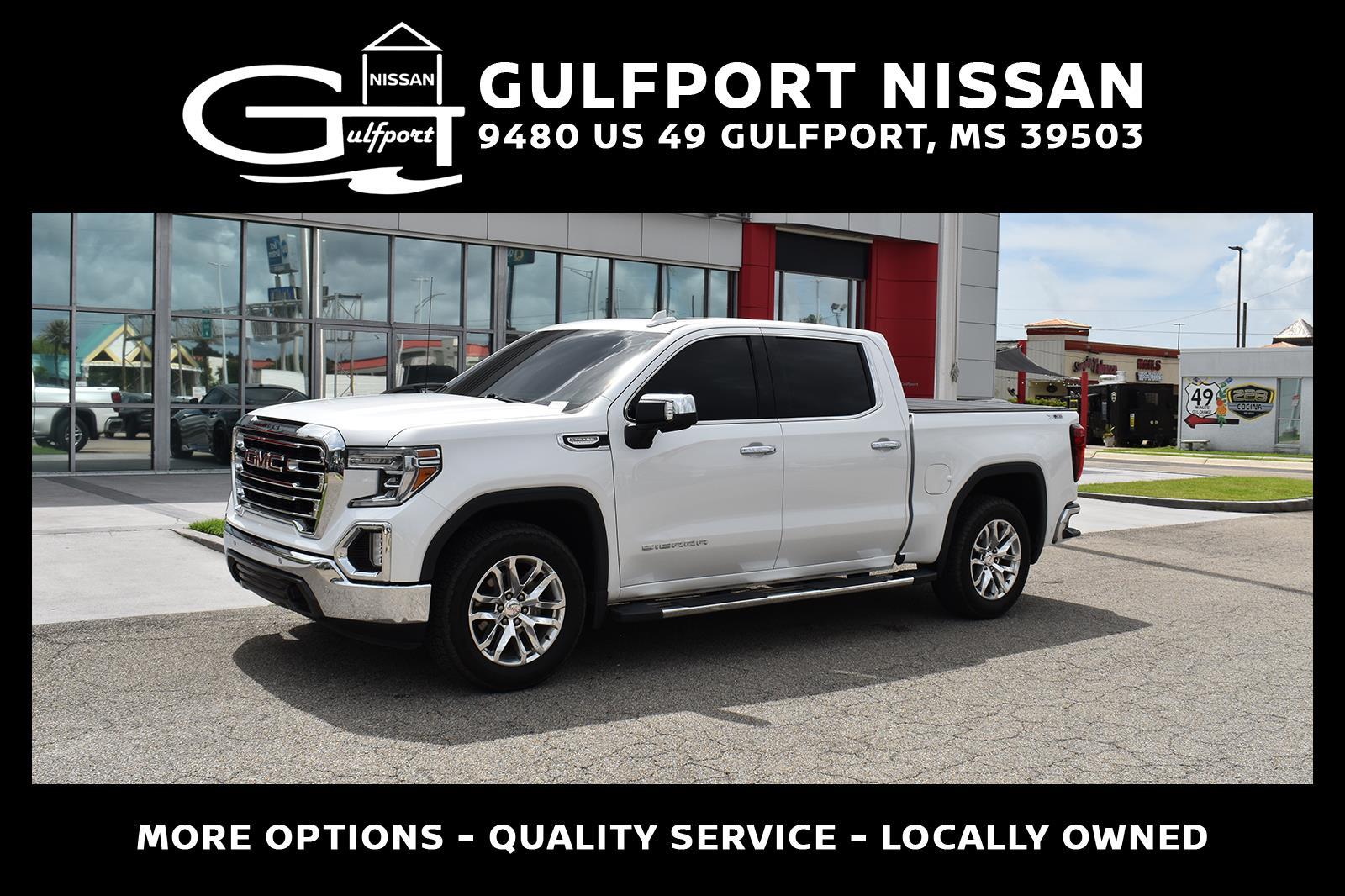 White Frost Tricoat 2020 GMC Sierra 1500 Pickup Truck Four-Wheel Drive Automatic