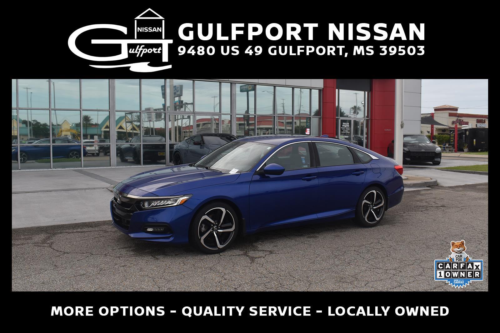 Still Night Pearl 2019 Honda Accord 1.5T Sport FWD Sedan Front-Wheel Drive Continuously Variable Transmission