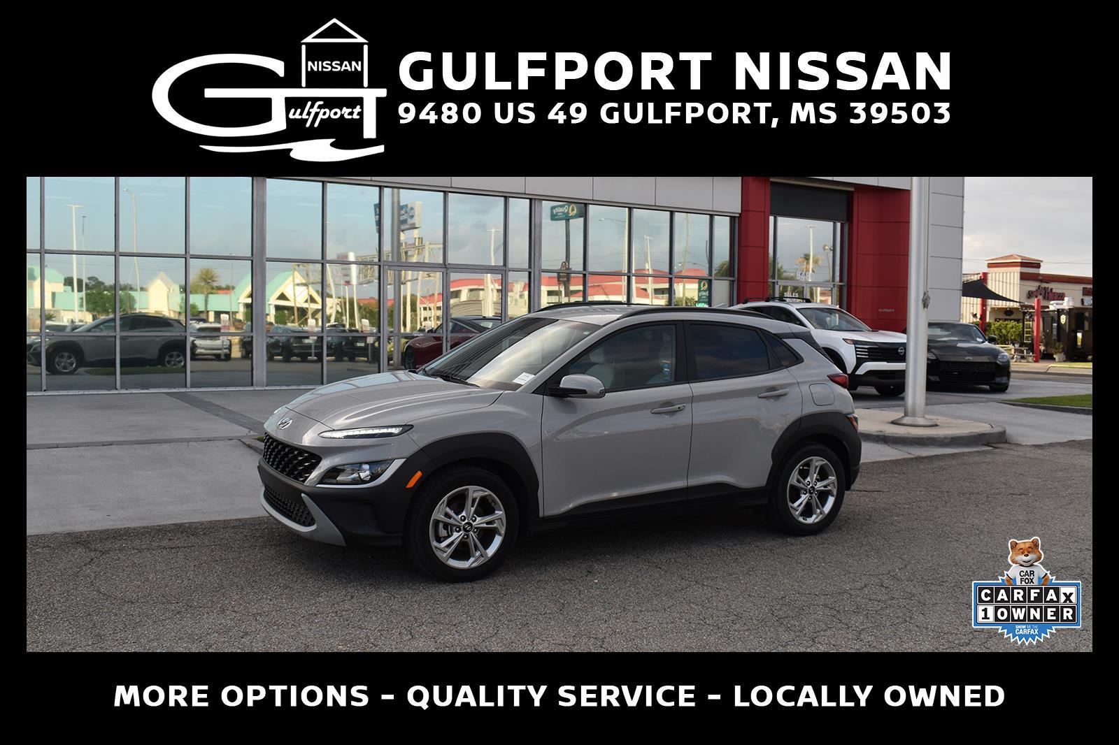 Cyber Silver 2023 Hyundai Kona SUV / Crossover Front-Wheel Drive Continuously Variable Transmission