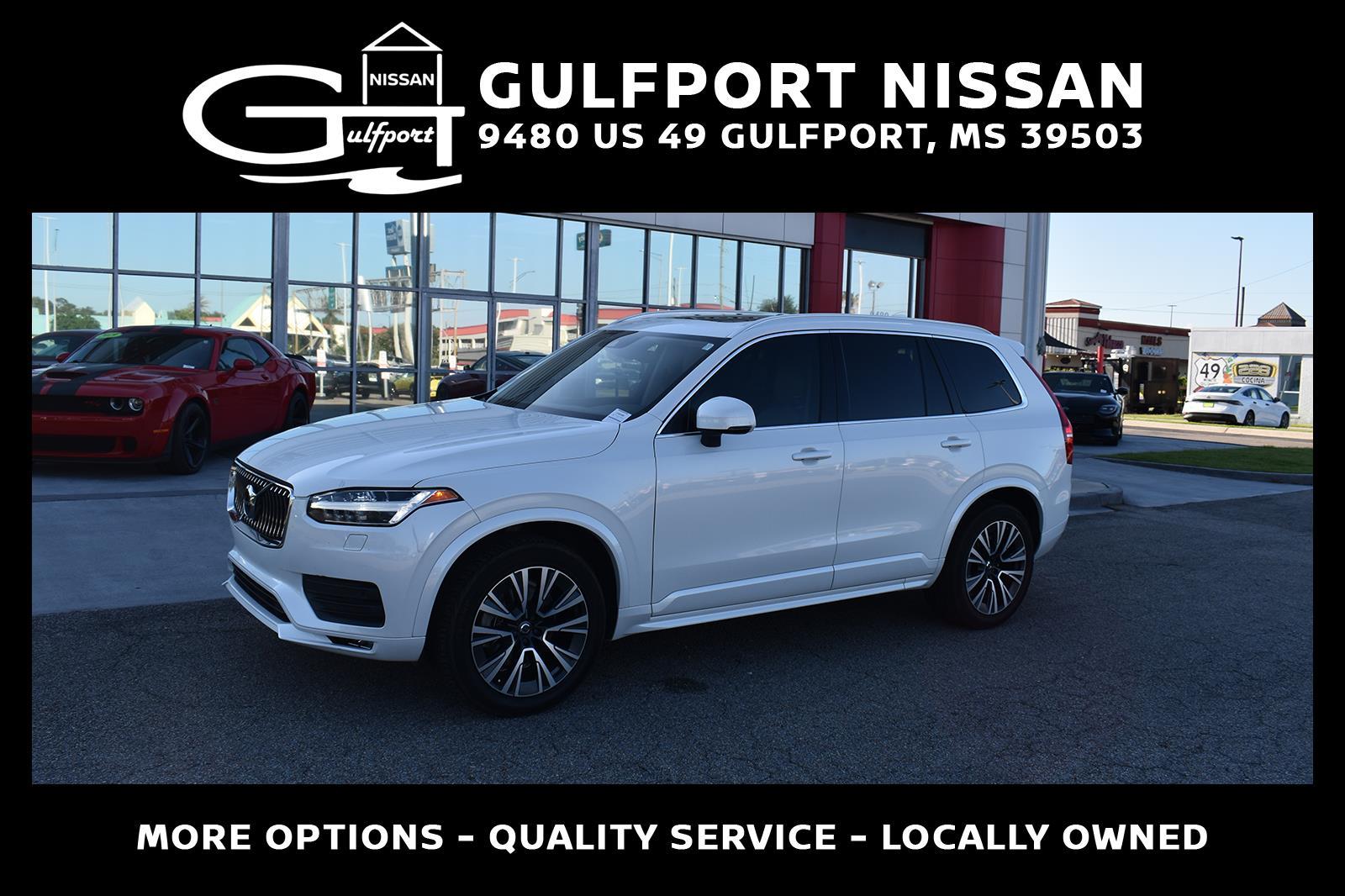 Crystal White Metallic 2021 Volvo XC90 SUV / Crossover Front-Wheel Drive Automatic