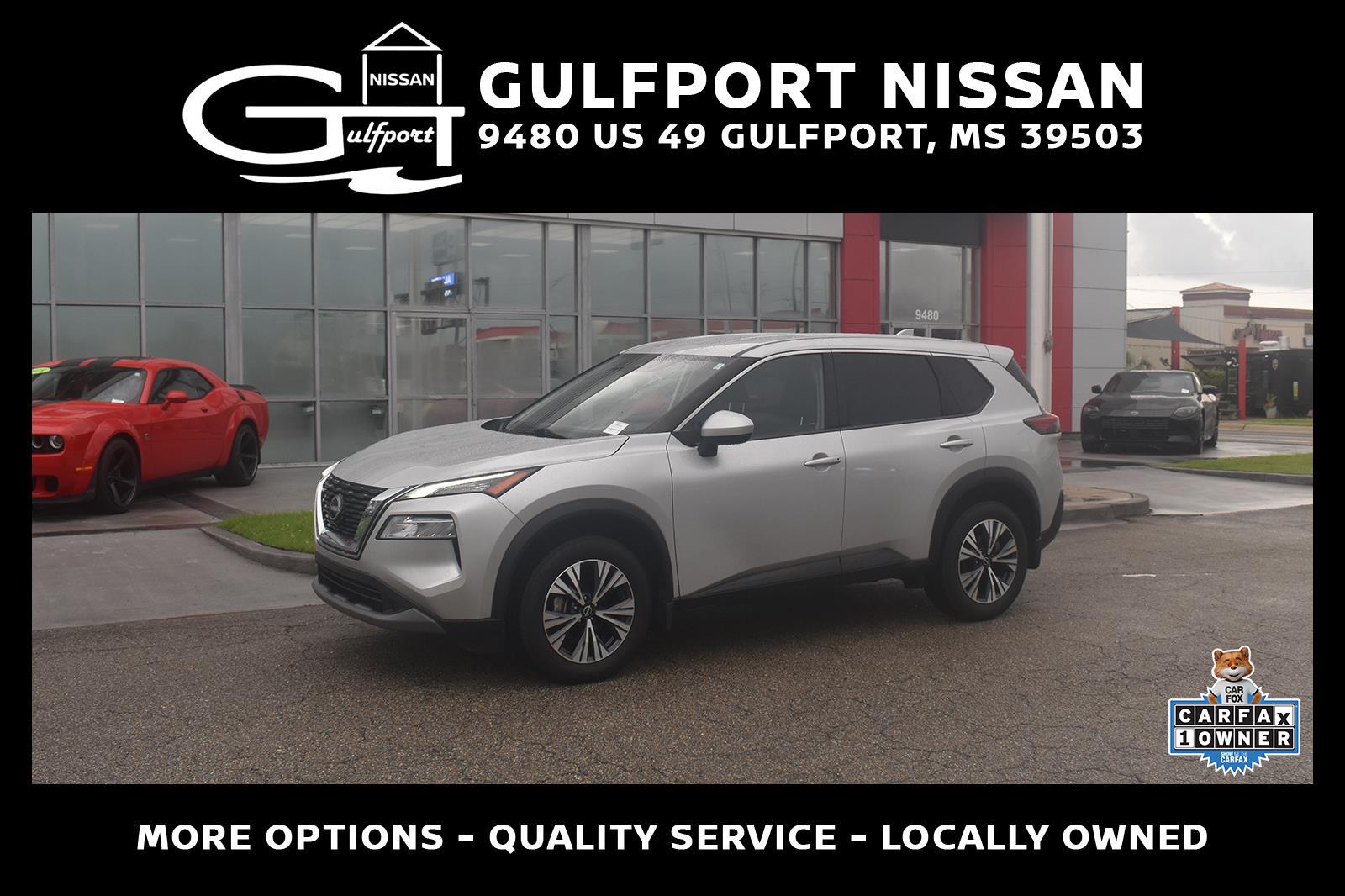 Brilliant Silver Metallic 2023 Nissan Rogue SUV / Crossover Front-Wheel Drive Continuously Variable Transmission