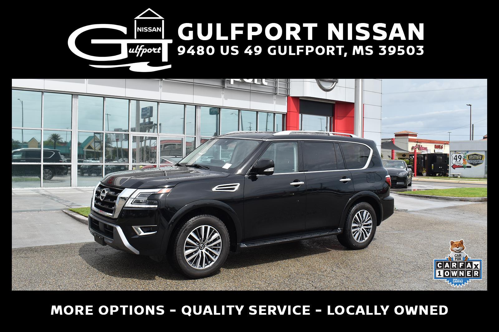 Super Black 2024 Nissan Armada SUV / Crossover Four-Wheel Drive Automatic