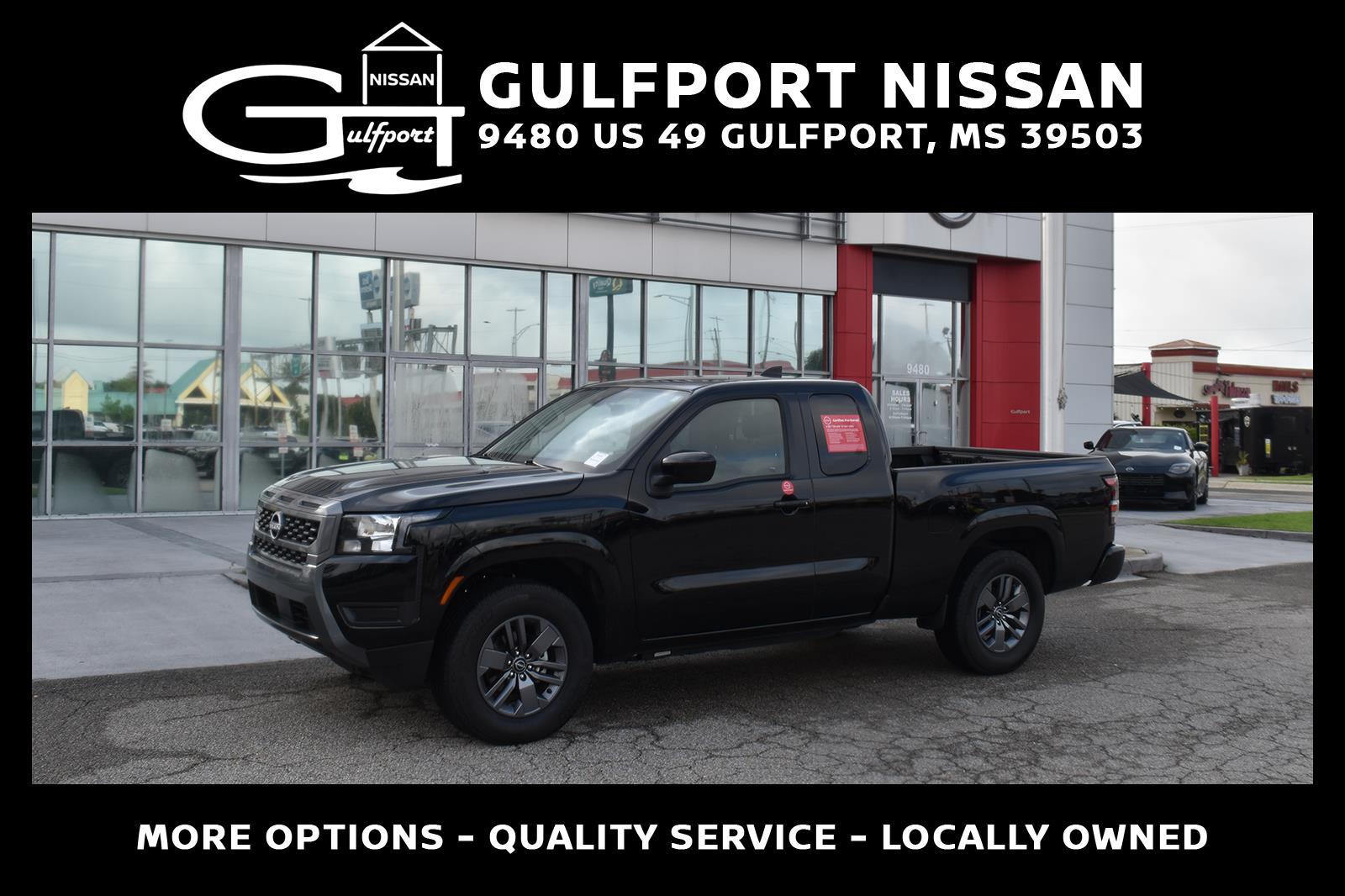 Super Black 2025 Nissan Frontier Pickup Truck 4X2 Automatic
