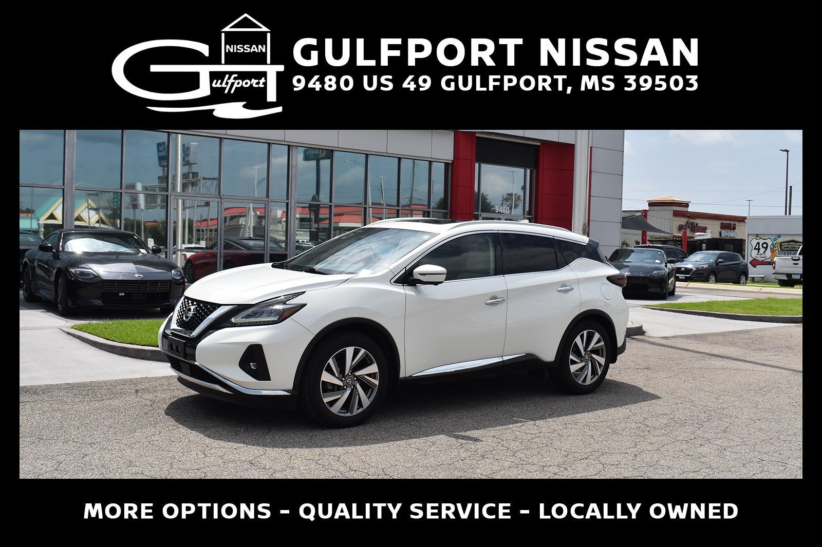 Pearl White Tricoat 2019 Nissan Murano SUV / Crossover Front-Wheel Drive Continuously Variable Transmission