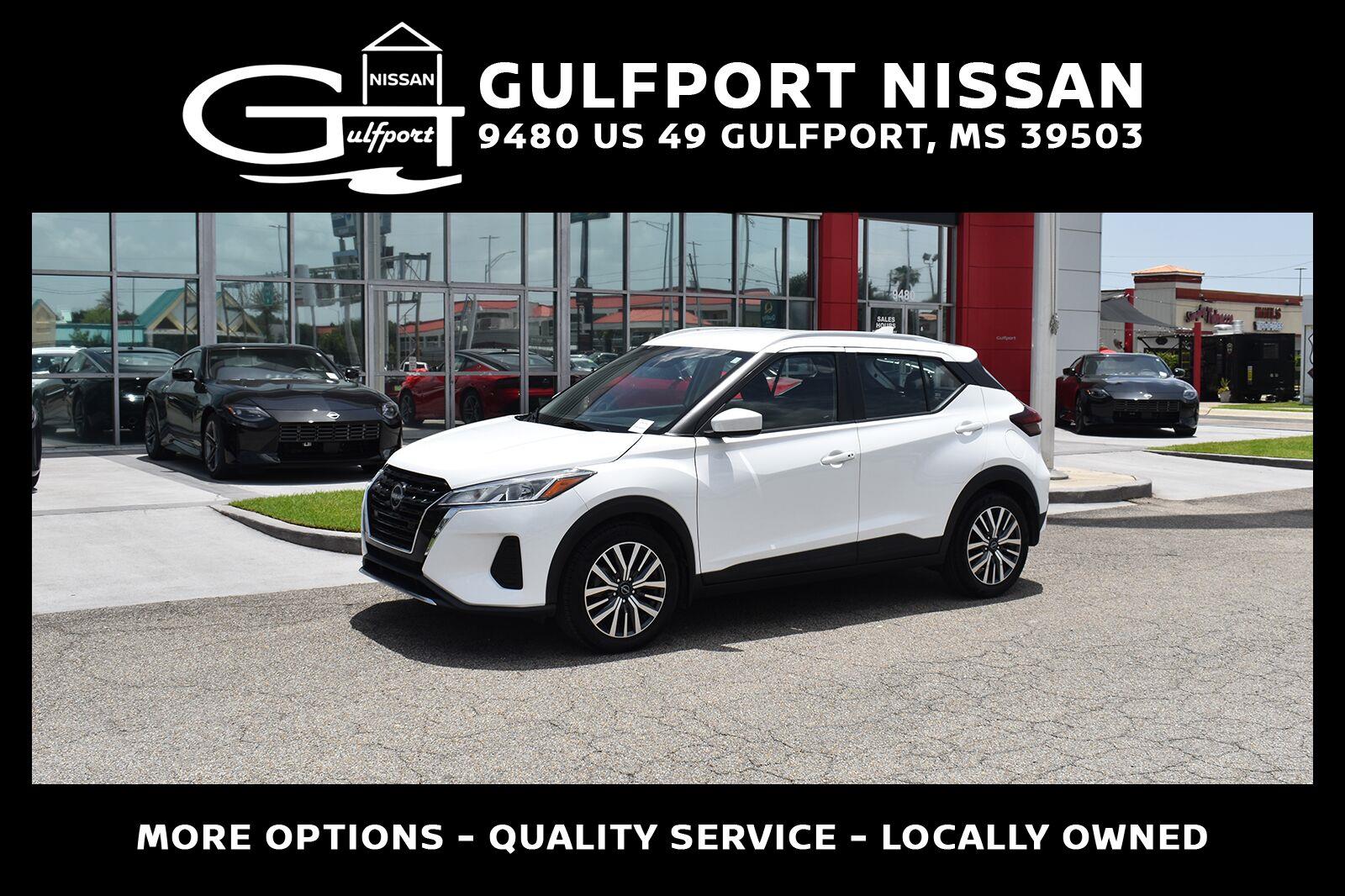 White (Fresh Powder) 2023 Nissan Kicks SUV / Crossover Front-Wheel Drive Continuously Variable Transmission