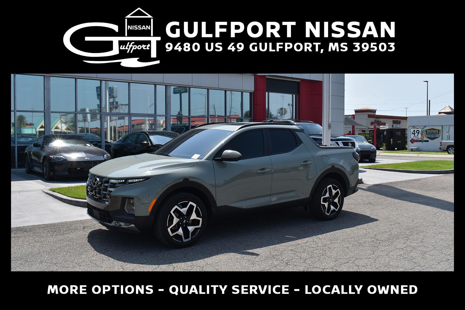 Sage Gray 2024 Hyundai Santa Cruz Pickup Truck All-Wheel Drive Automatic