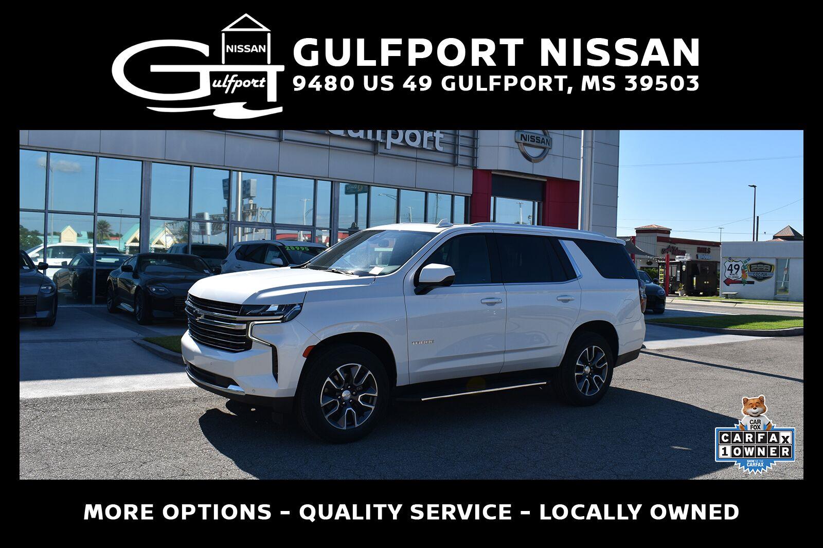 White (Iridescent Pearl Tricoat) 2022 Chevrolet Tahoe SUV / Crossover 4X2 Automatic