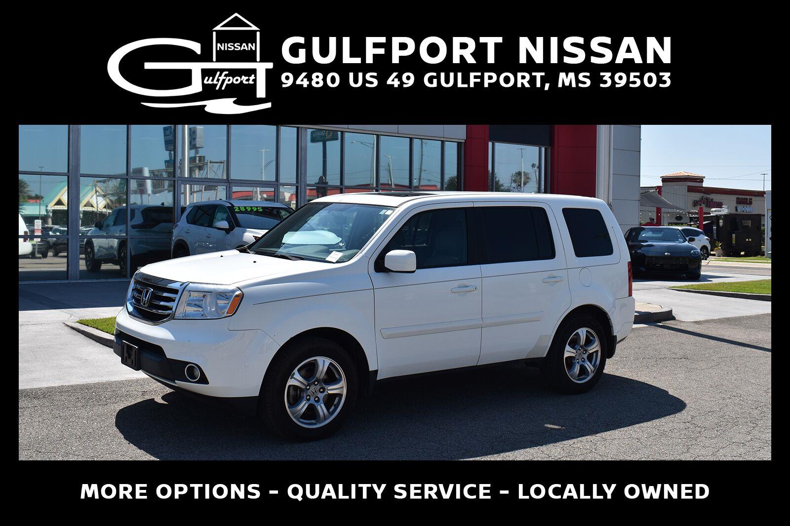 Taffeta White 2014 Honda Pilot SUV / Crossover Front-Wheel Drive Automatic